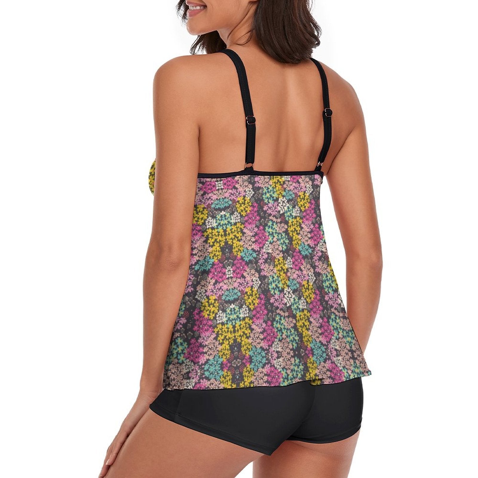 Summer Vibes Tankini Two Piece Swimsuits
