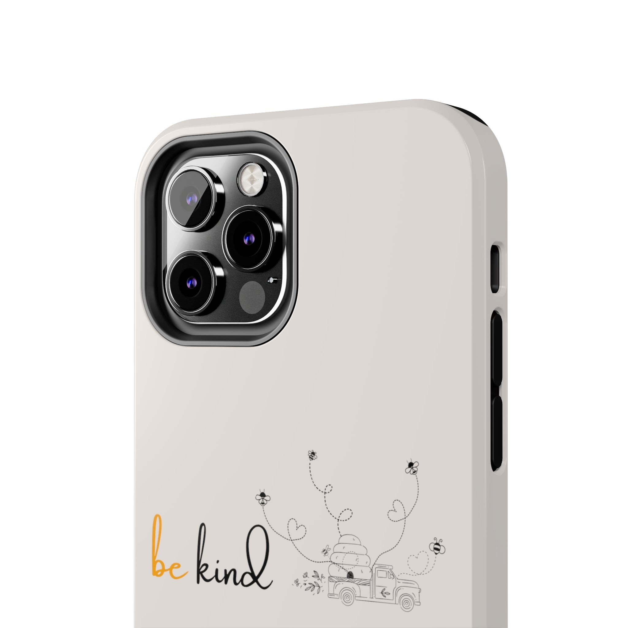 Bee Happy Series - "Be Kind." Tough Phone Cases