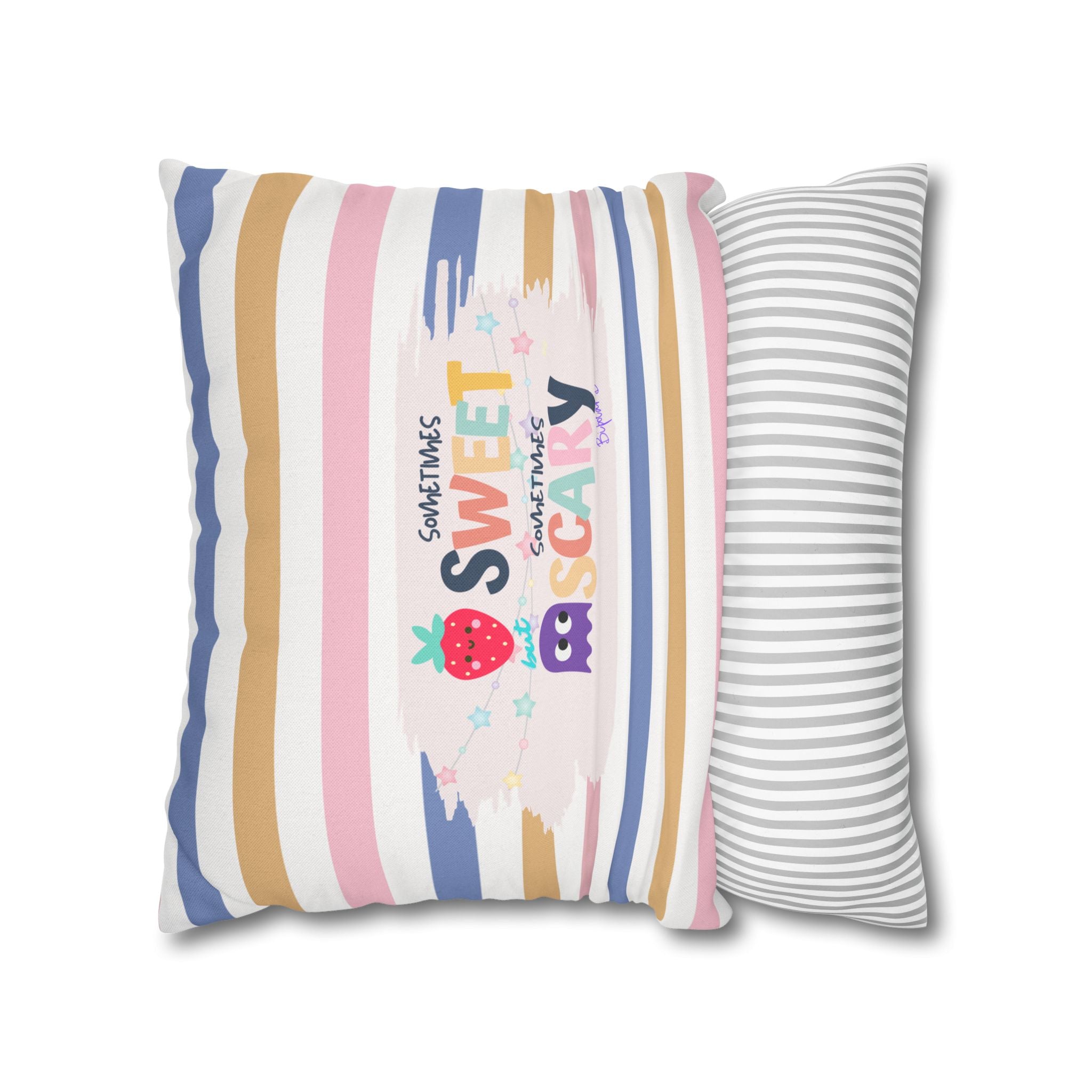 Bipolar Bonnie Series - Spun Polyester Square Pillow Case