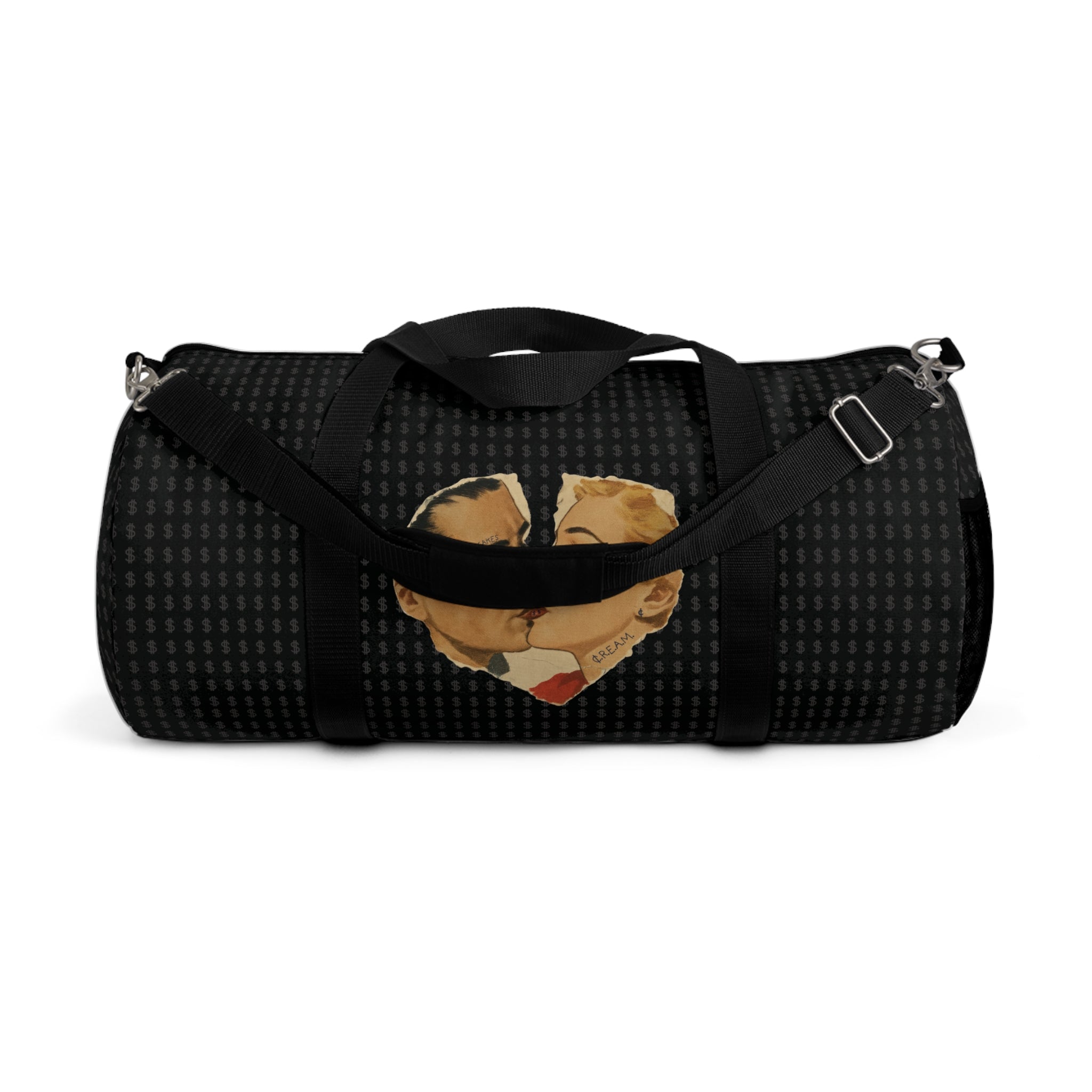 Loot Cakes Retro Kiss Heart Duffel Bag