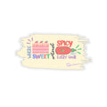 Bipolar Bonnie Series - "Bipolar: Where Sweet And Spicy Meet Every Hour Matter." Kiss-Cut Stickers