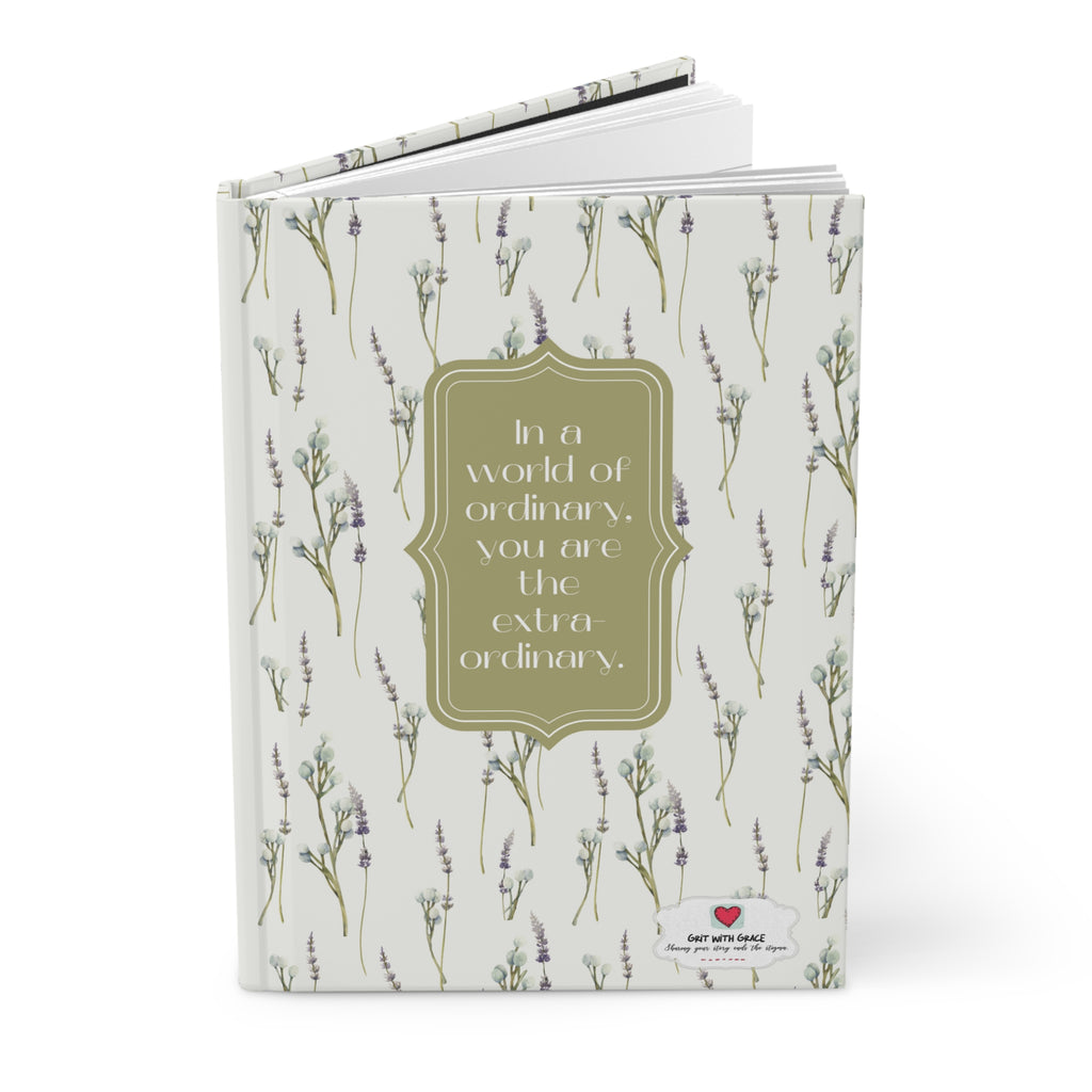 Grit with Grace 'Strength in Resilience' Hardcover Matte Journal - Limited Edition