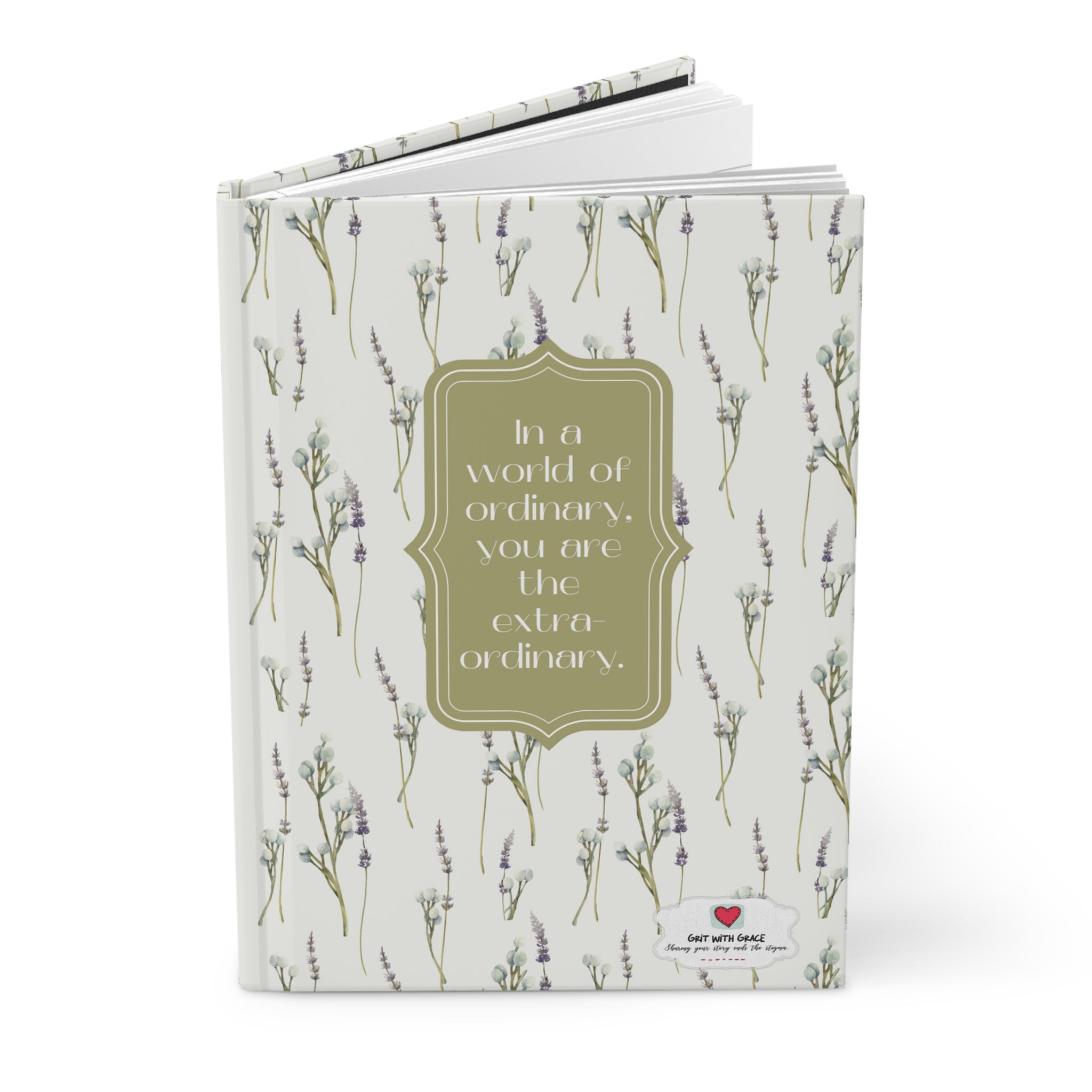 Grit with Grace 'Strength in Resilience' Hardcover Matte Journal - Limited Edition