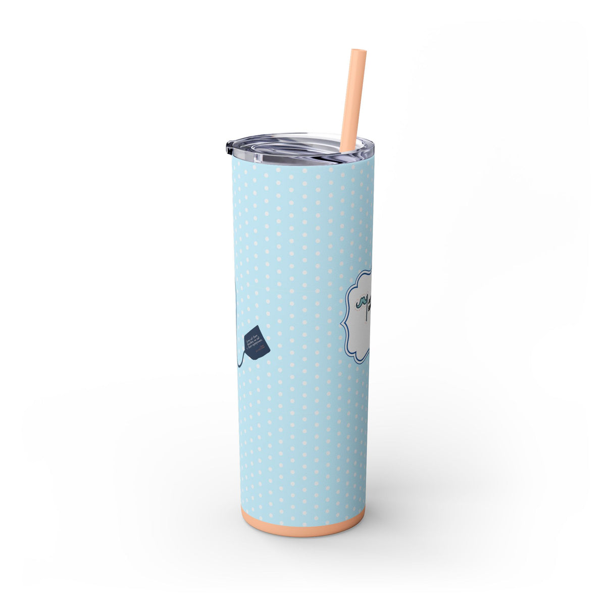 Adhd Allie Series  "Just call me the squirrel Whisperer" xoxo, Adhd Allie 20oz Skinny Tumbler with Straw - Mental Health Awareness - Charity Contribution