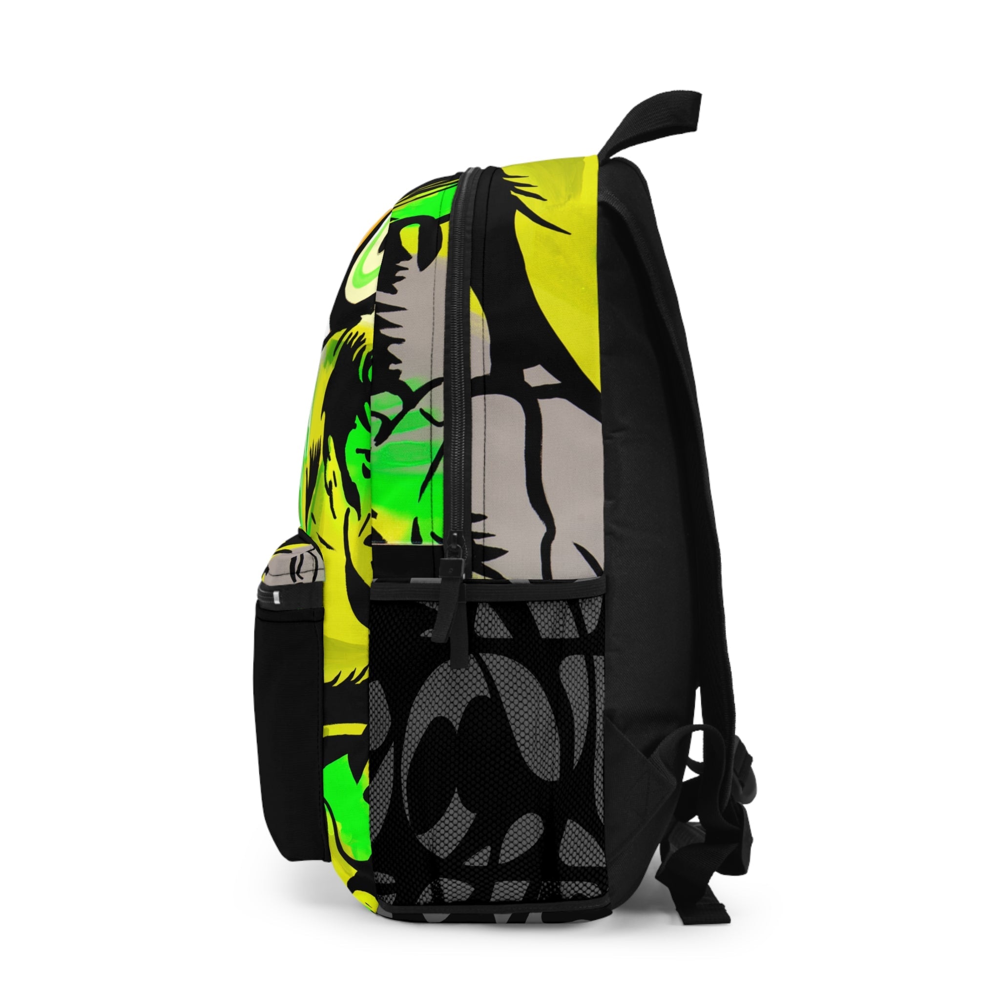 Smash Green Backpack  — Bring The Good Stuff Travel Bag