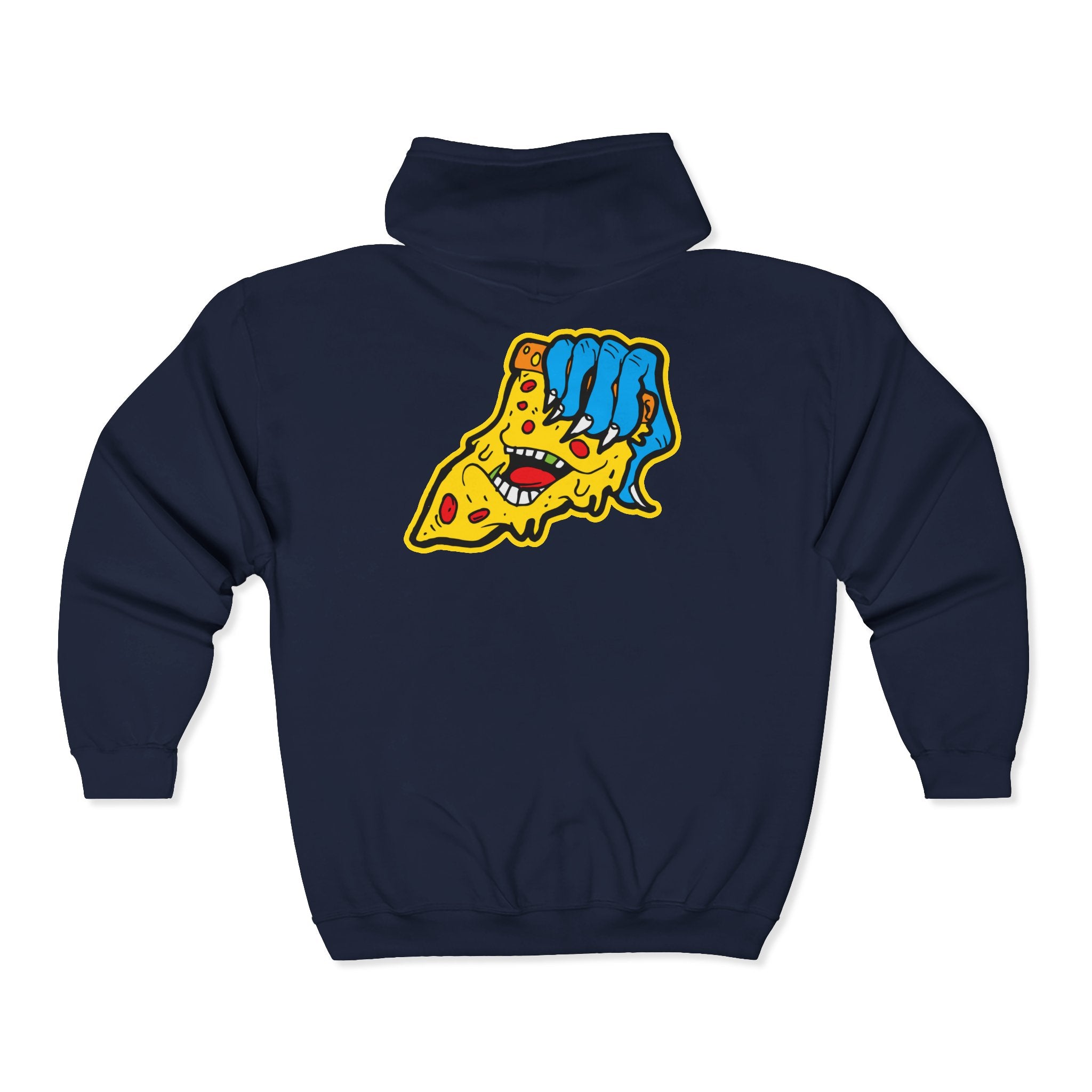 Bring The Good Stuff Pizza Zip-Up Hoodie