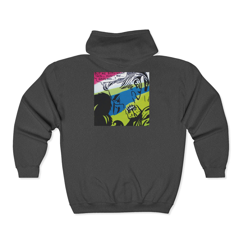 Darling / Kick Back –– Full-Zip Hoodie