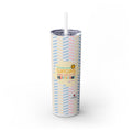 Bipolar Bonnie 'Expressing the Journey' 20oz Skinny Tumbler - Limited Edition
