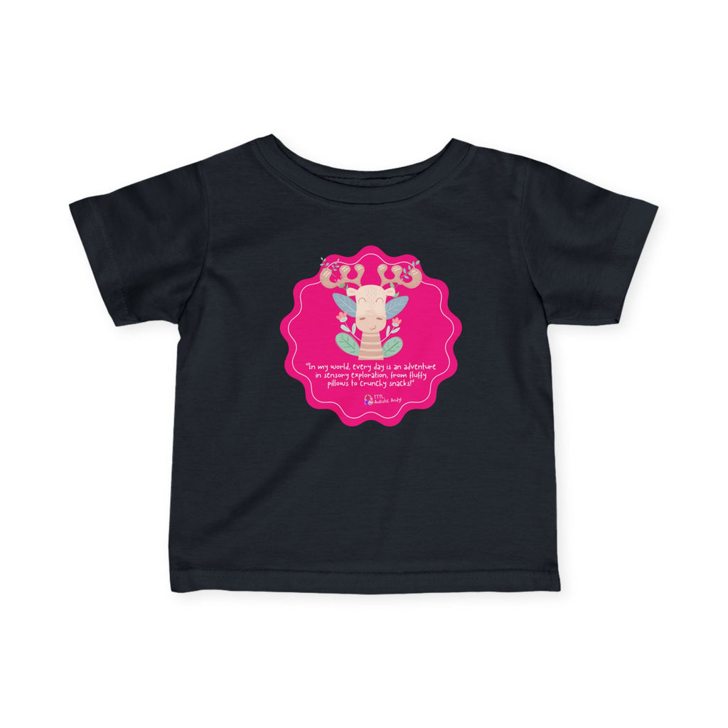 AUTISTIC ANDY 'COLOR-CODED ADVENTURES' INFANT FINE JERSEY TEE - LIMITED EDITION