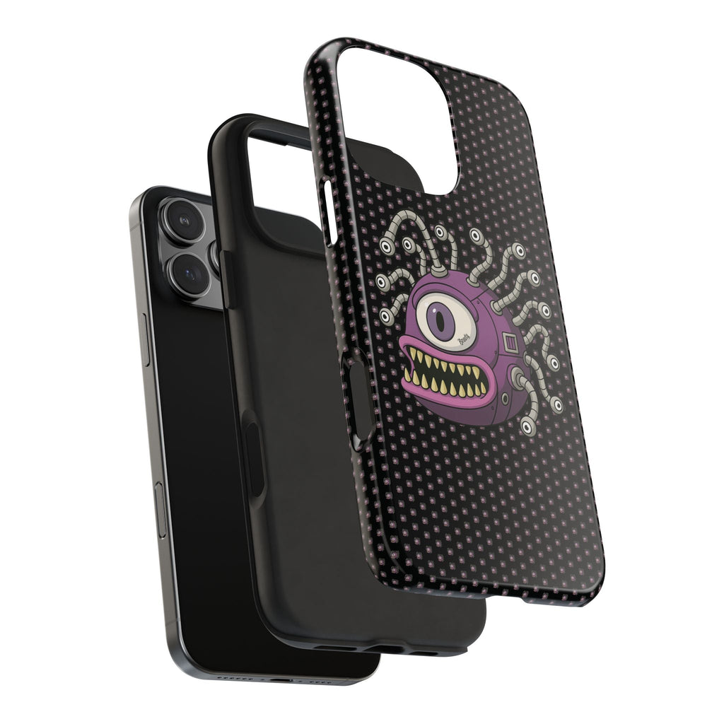 Tough Phone Case — Purple Monster Rugged Protective Cover