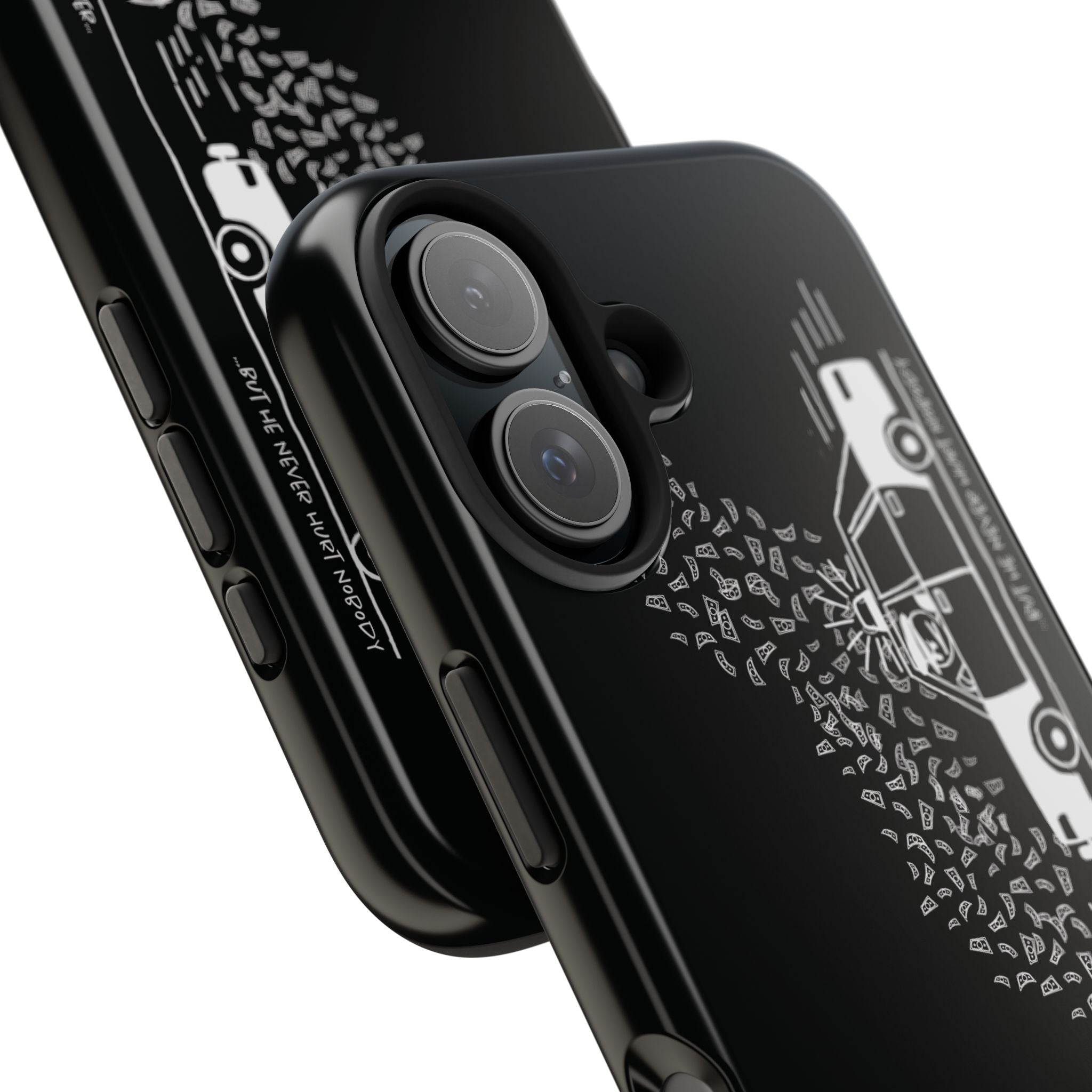 Tough Phone Case - Adventure Truck Line Art ("Life is Better When You're Outside")