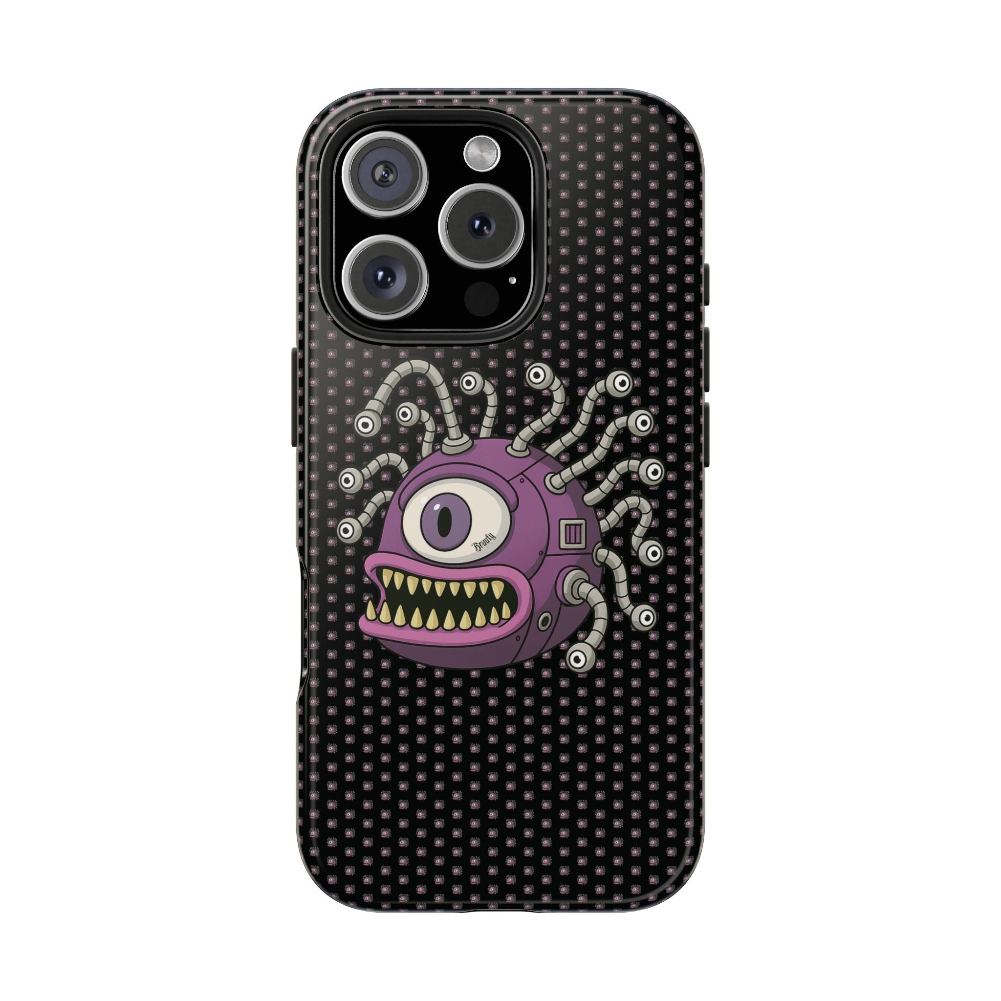 Critical Cut Purple Monster Phone Case