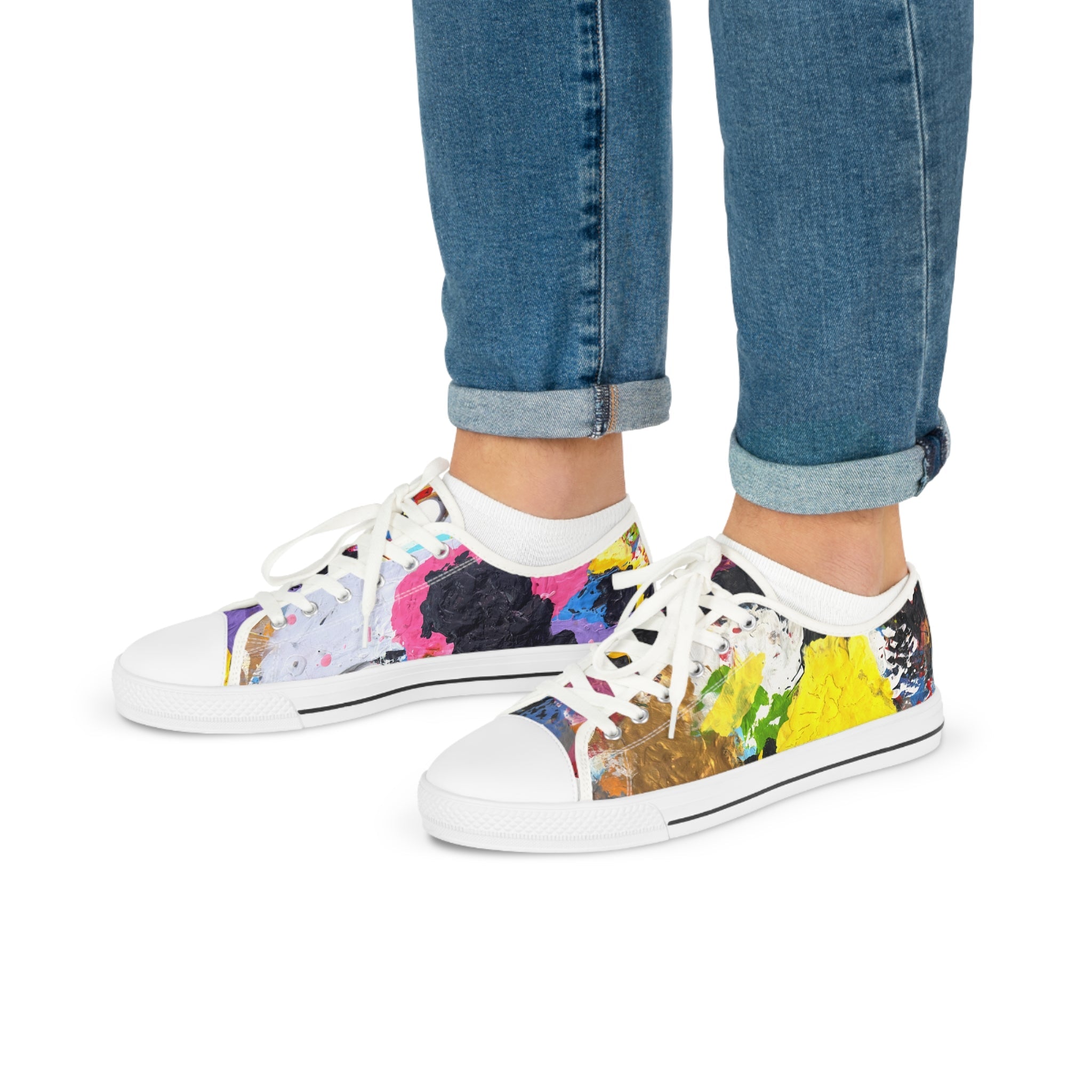 Bring The Good Stuff Paint Palette Low-Top Sneakers