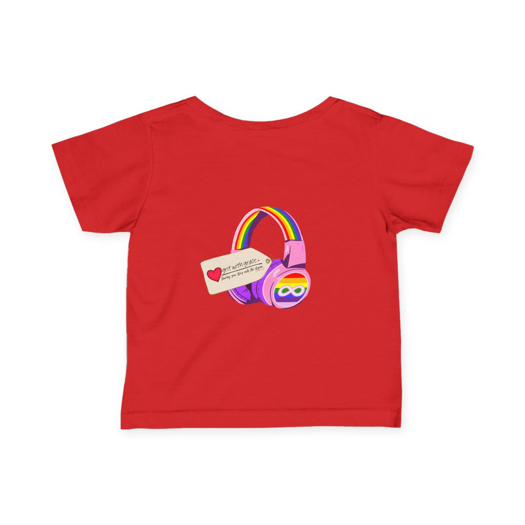 AUTISTIC ANDY 'COLOR-CODED ADVENTURES' INFANT FINE JERSEY TEE - LIMITED EDITION