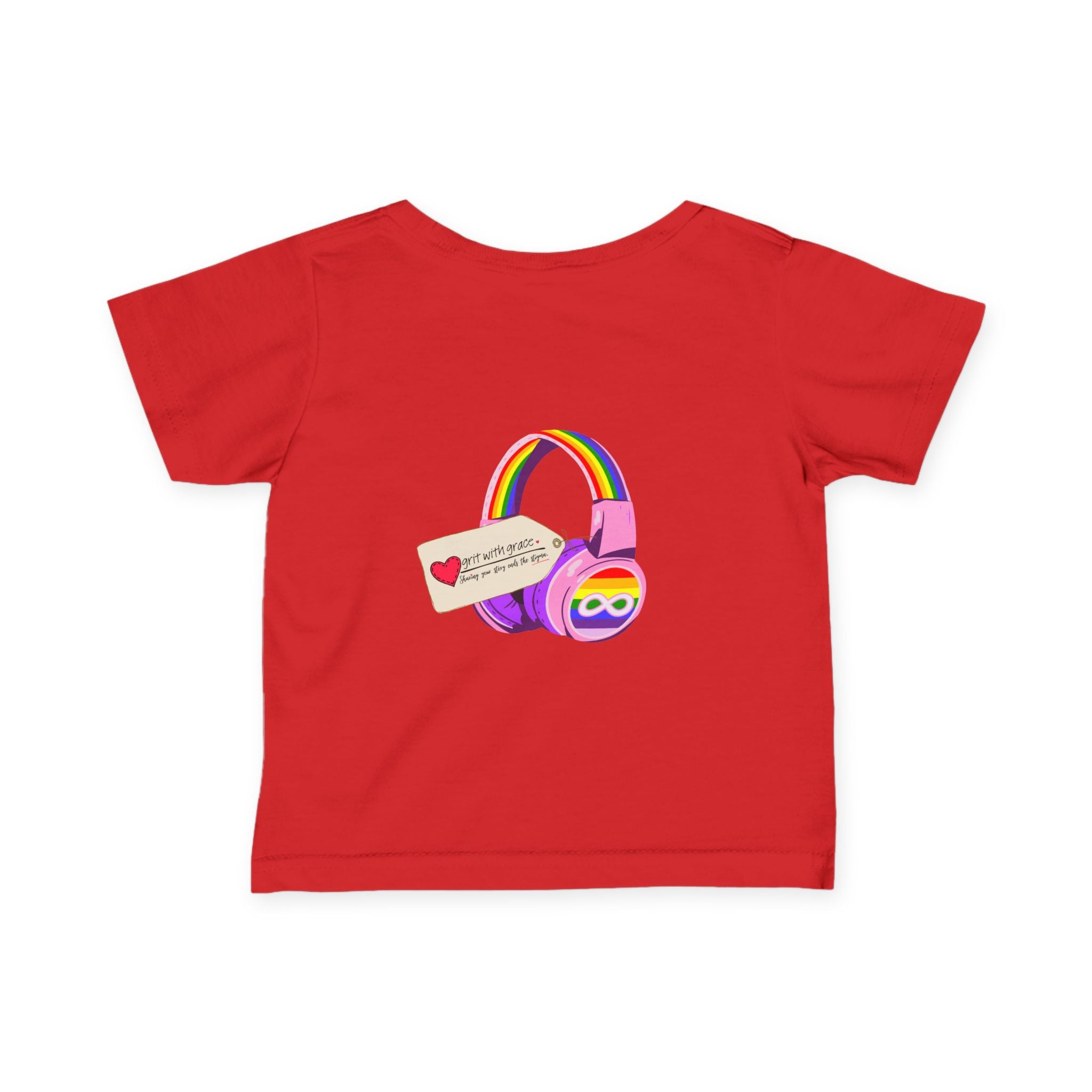 AUTISTIC ANDY 'COLOR-CODED ADVENTURES' INFANT FINE JERSEY TEE - LIMITED EDITION
