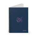 Mental Health Matters - "brave not broken" Spiral Notebook - Ruled Line