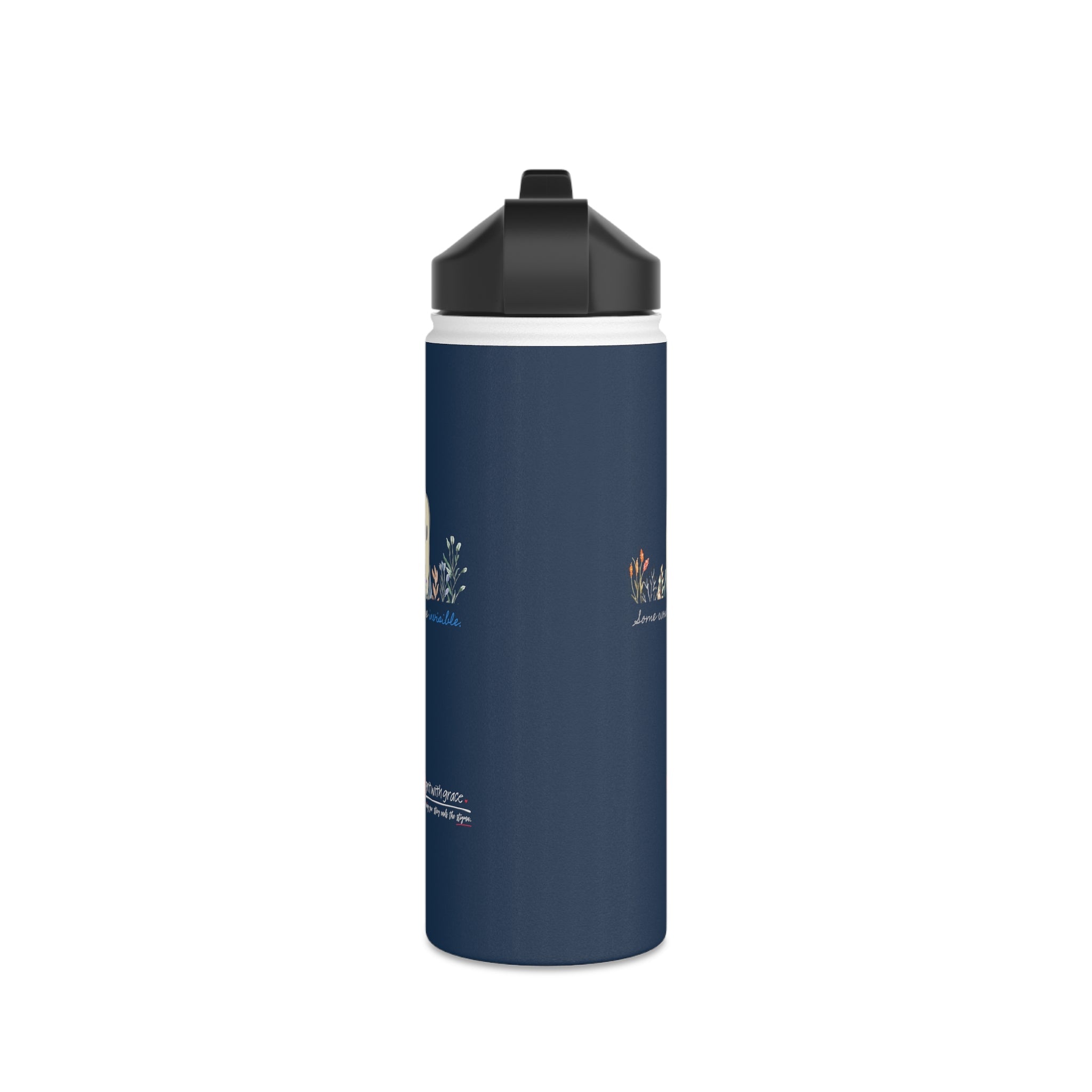 Invisible Ghost 'Invisible Wounds' Stainless Steel Water Bottle
