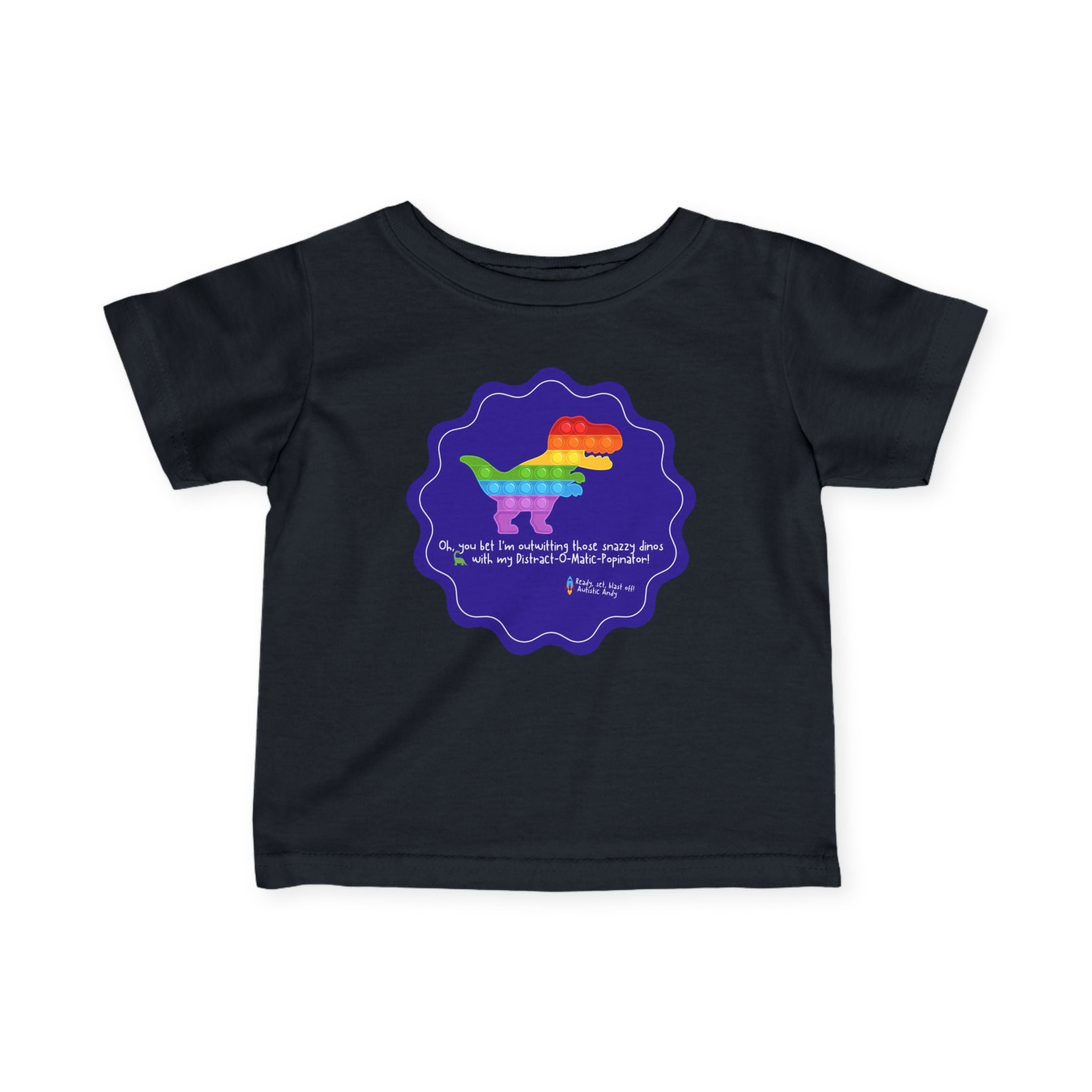 AUTISTIC ANDY 'COLOR-CODED ADVENTURES' INFANT FINE JERSEY TEE - LIMITED EDITION