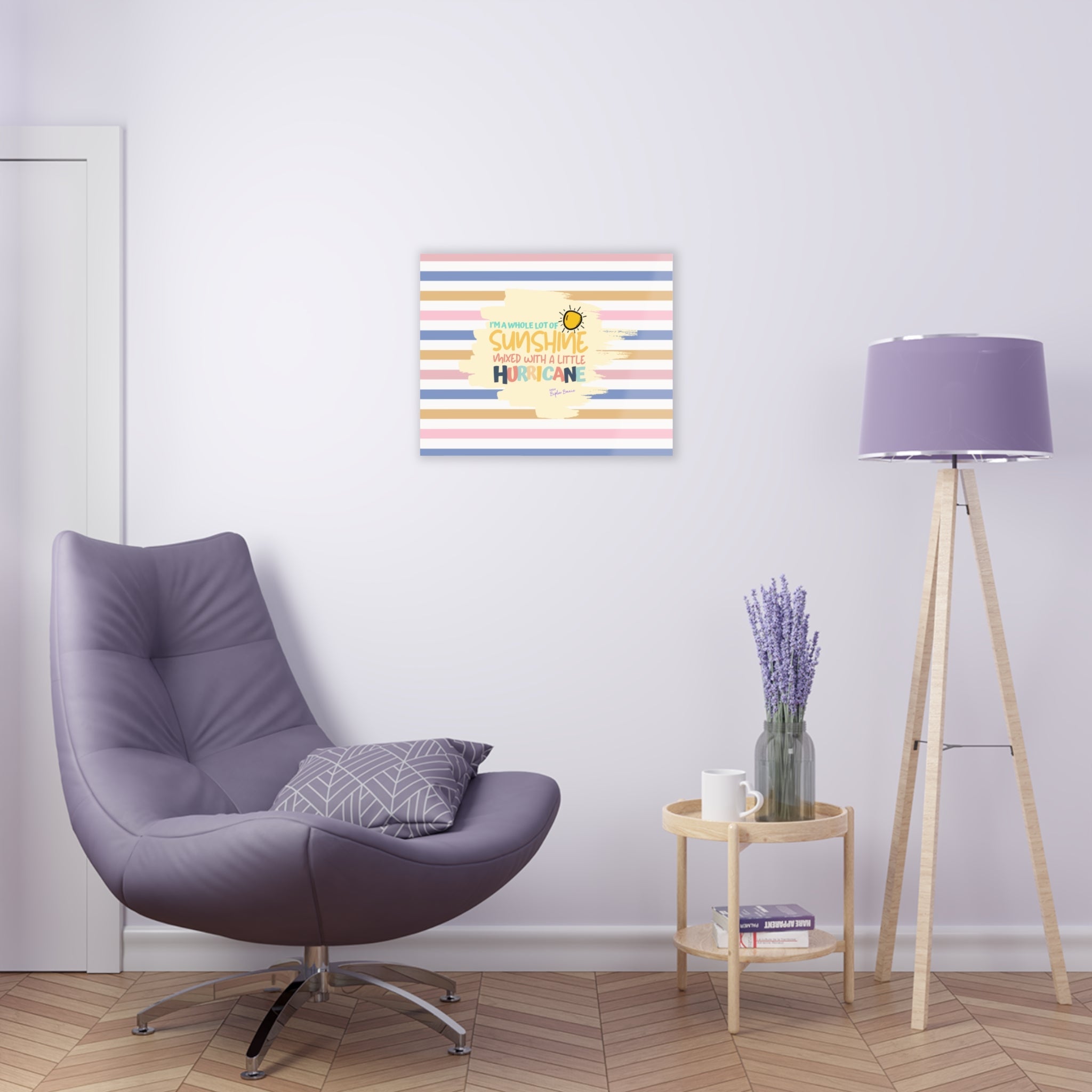 Bipolar Bonnie Series - "I'm A Whole Lot Of Sunshine Mixed with A Little Hurricane" Acrylic Prints