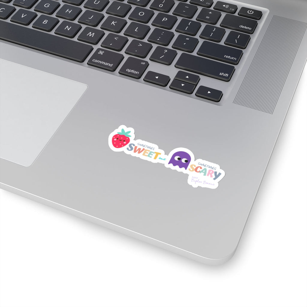 Bipolar Bonnie 'Sweet But Sometimes Scary' Sticker