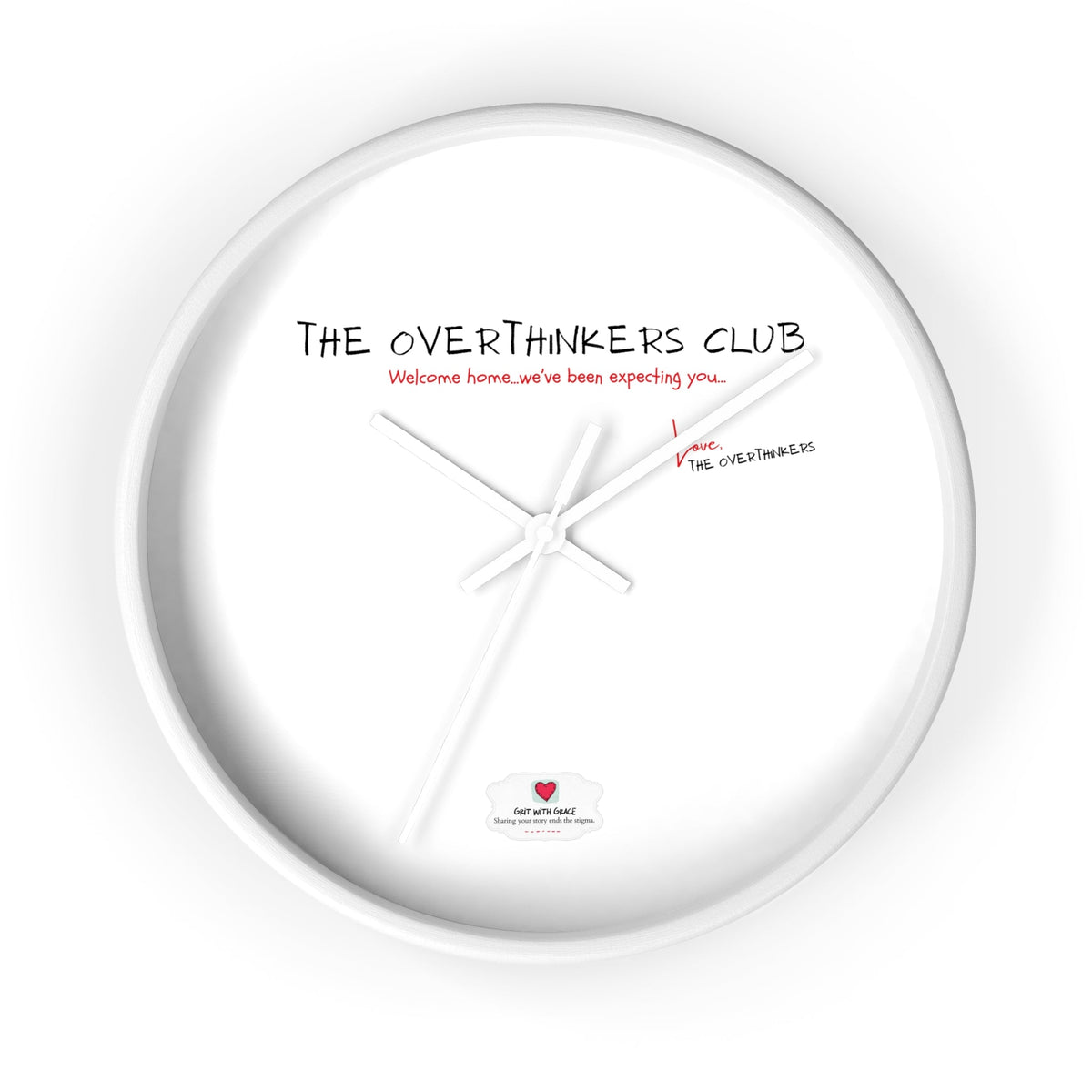 Overthinkers Club Exclusive Timepiece Wall Decor