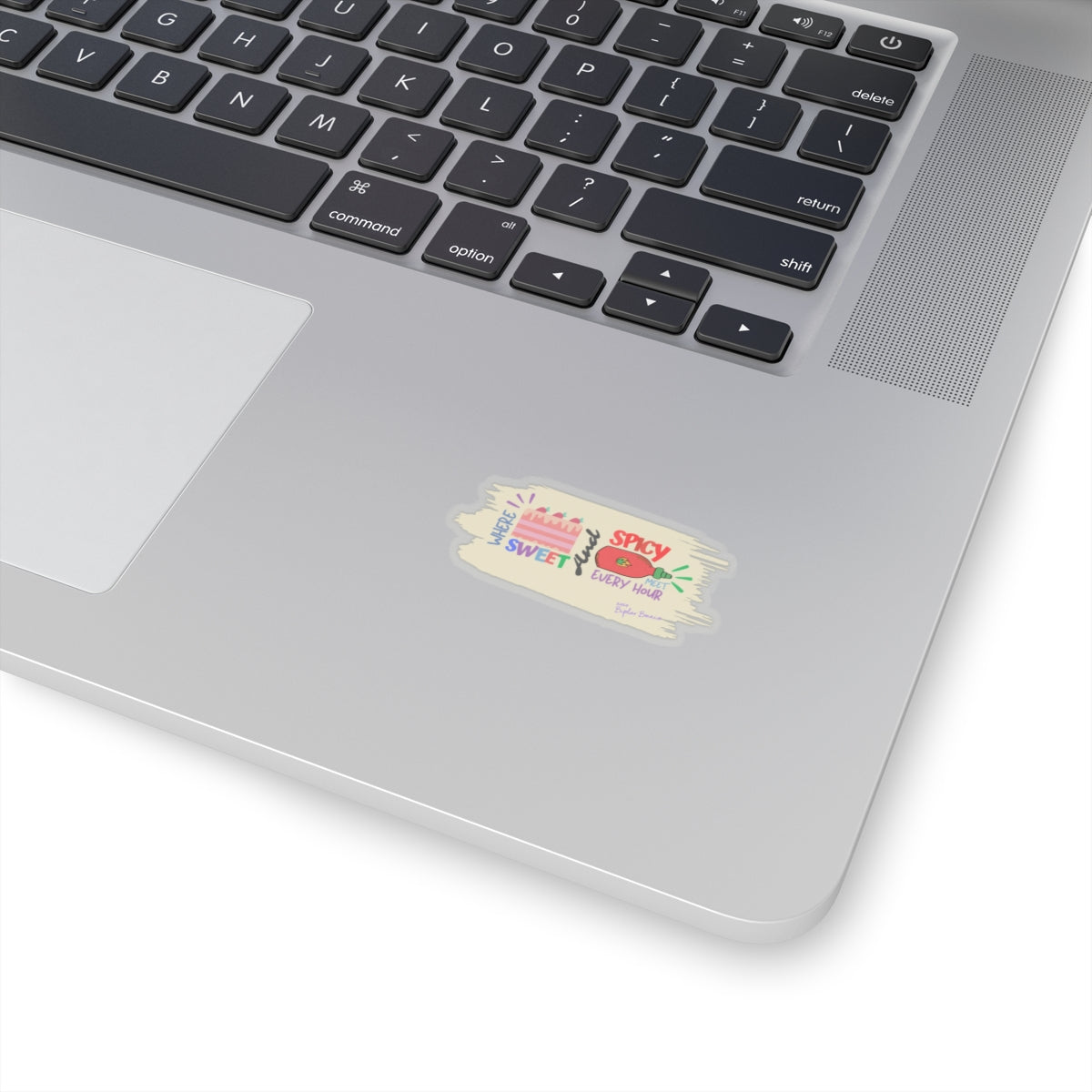 Bipolar Bonnie Series - "Bipolar: Where Sweet And Spicy Meet Every Hour Matter." Kiss-Cut Stickers