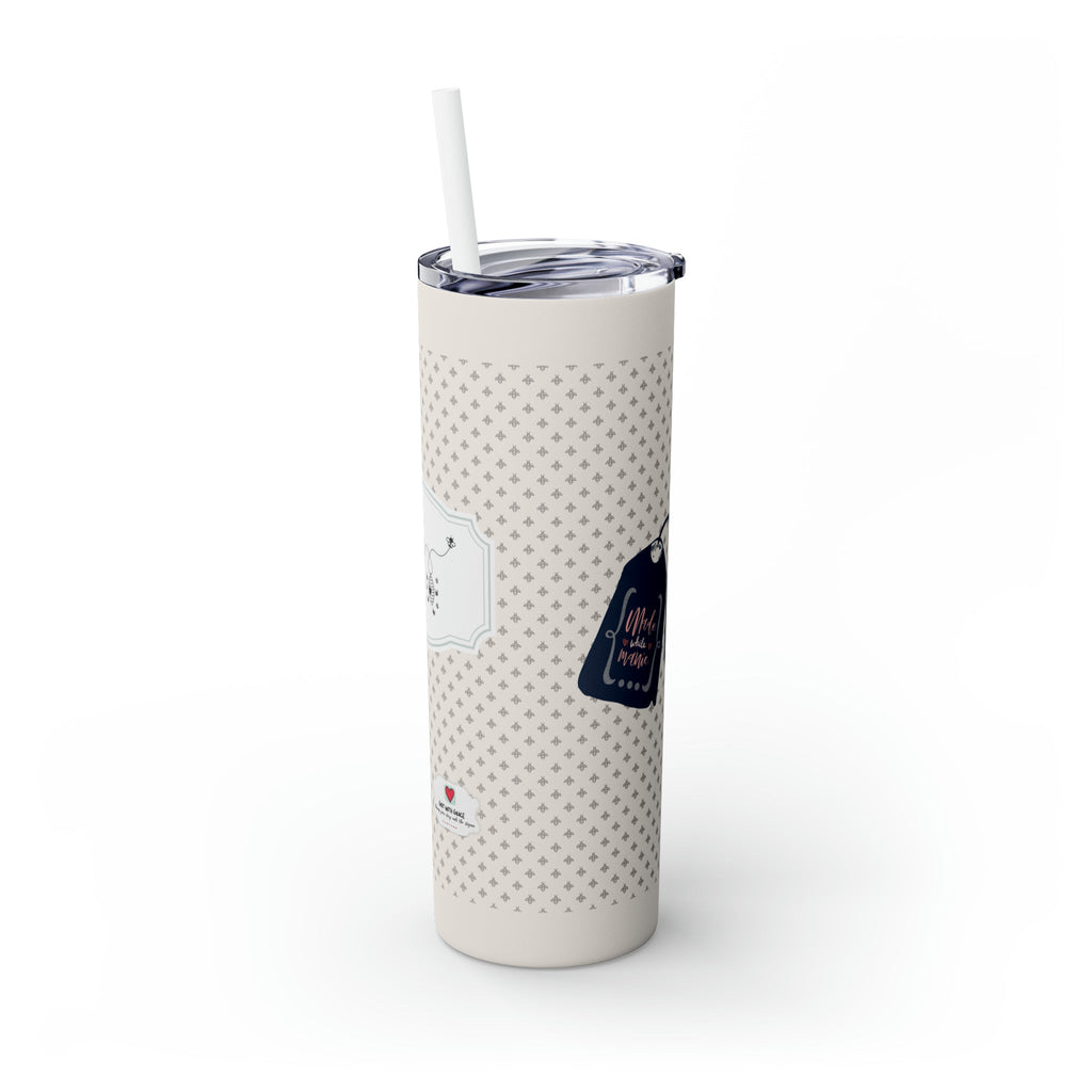 Bee Happy 'Let It Be' Motivational 20oz Tumbler