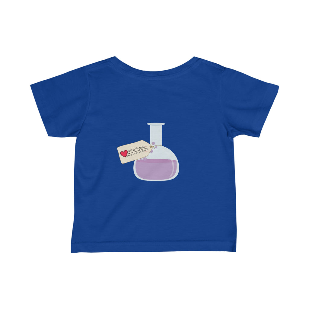 Autistic Andy's Limited Edition 'Color-Coded Journeys' Infant Fine Jersey Tee