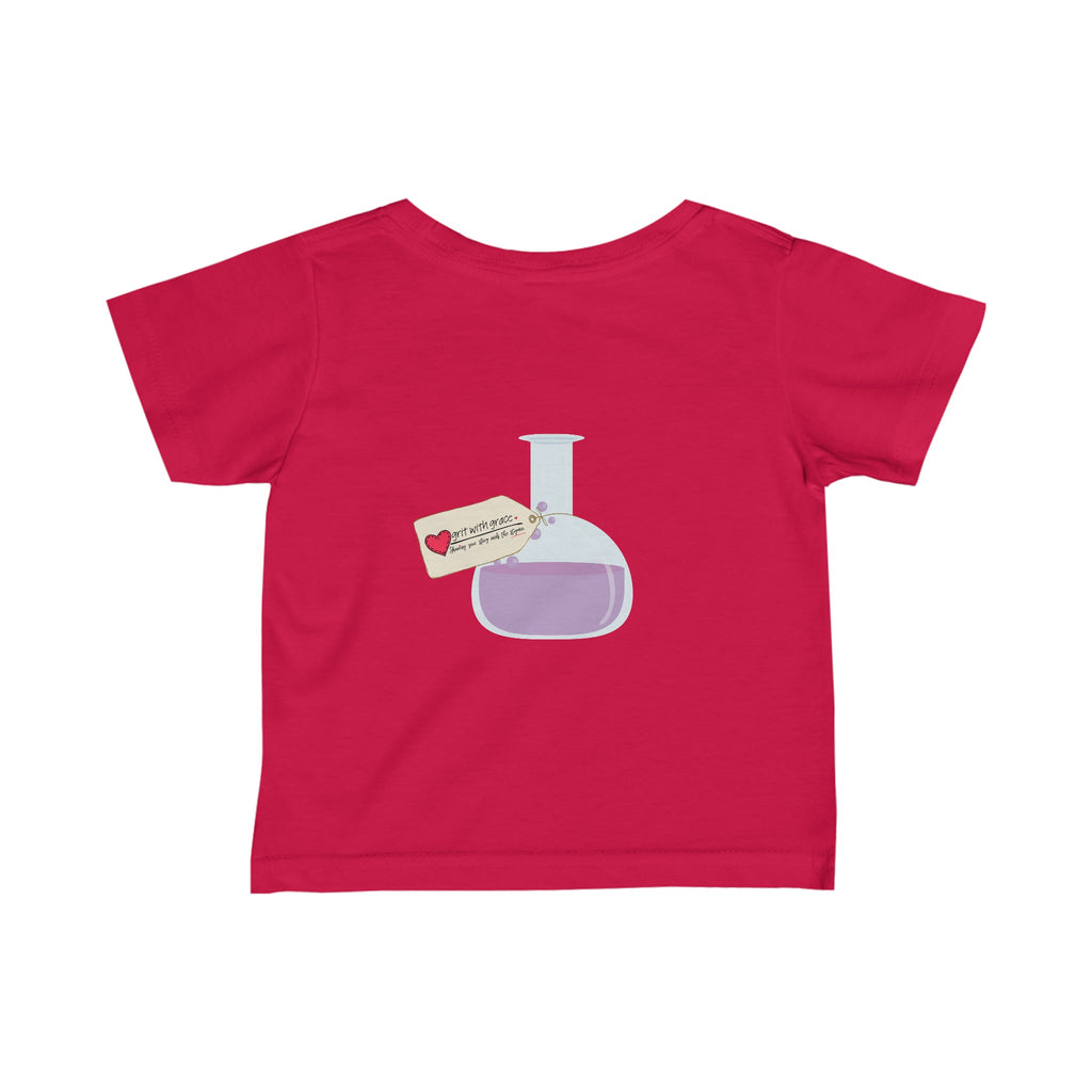 Autistic Andy's Limited Edition 'Color-Coded Journeys' Infant Fine Jersey Tee