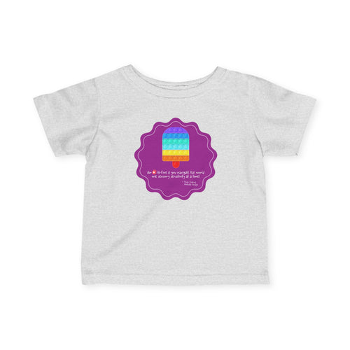 AUTISTIC ANDY 'COLOR-CODED ADVENTURES' INFANT FINE JERSEY TEE - LIMITED EDITION
