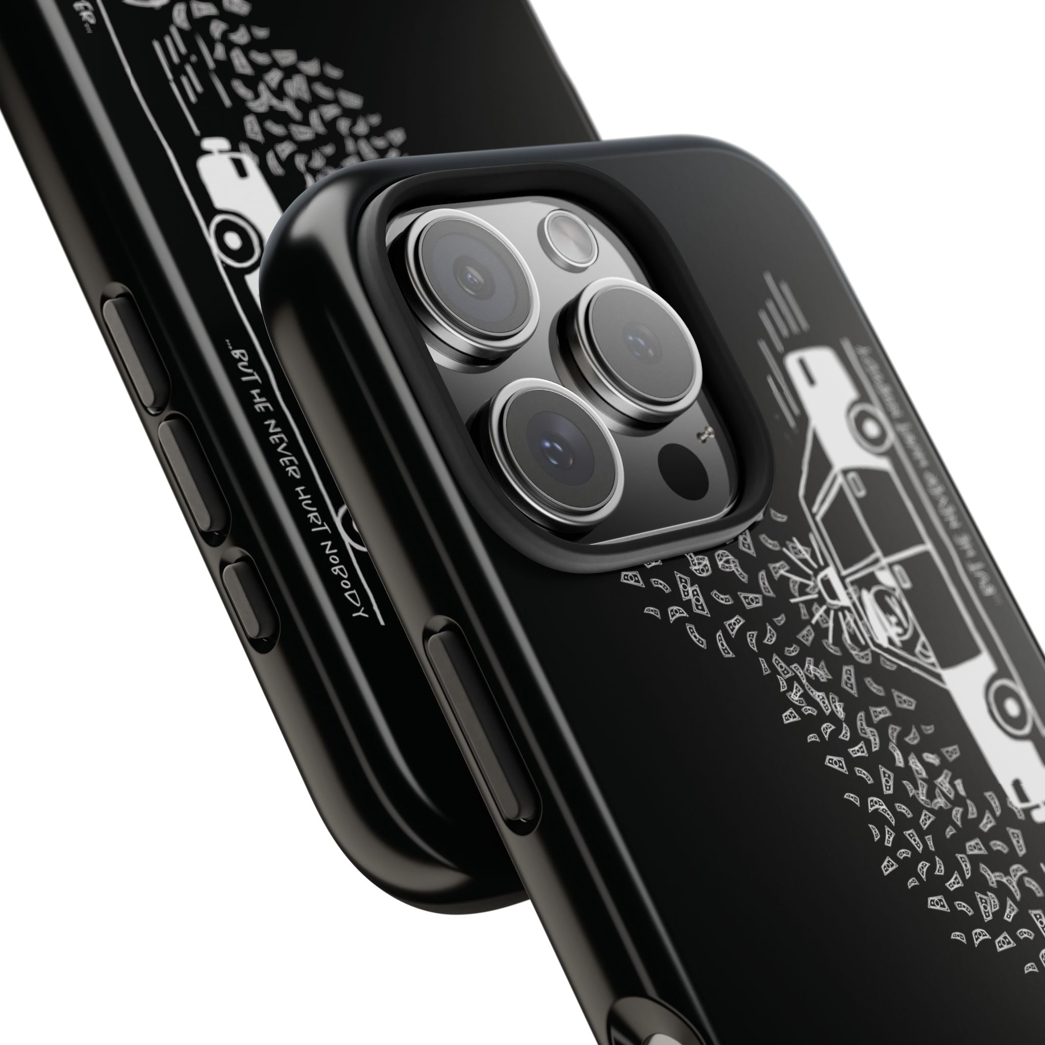 Tough Phone Case - Adventure Truck Line Art ("Life is Better When You're Outside")
