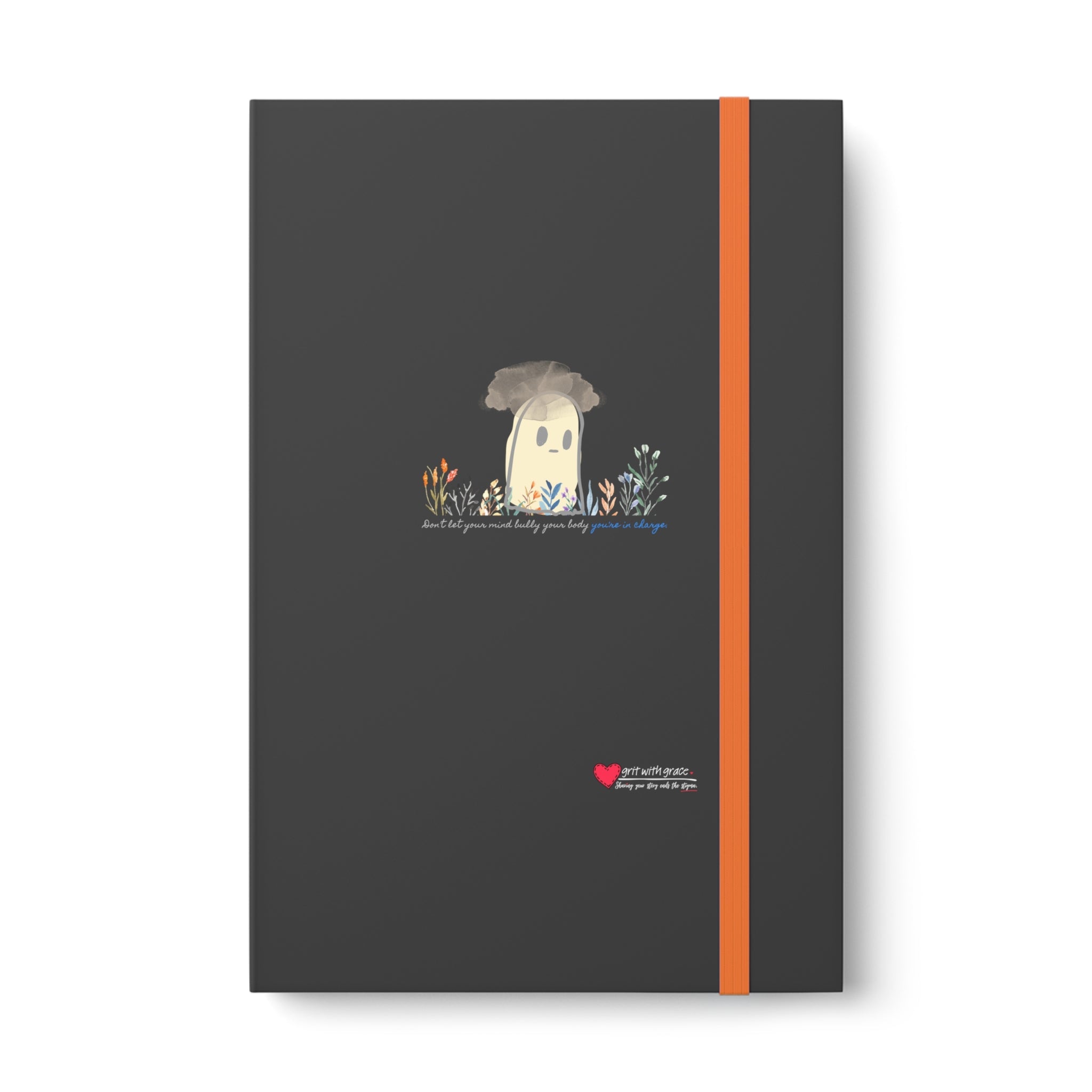 Invisible Ghost 'Mind Over Body' Ruled Notebook
