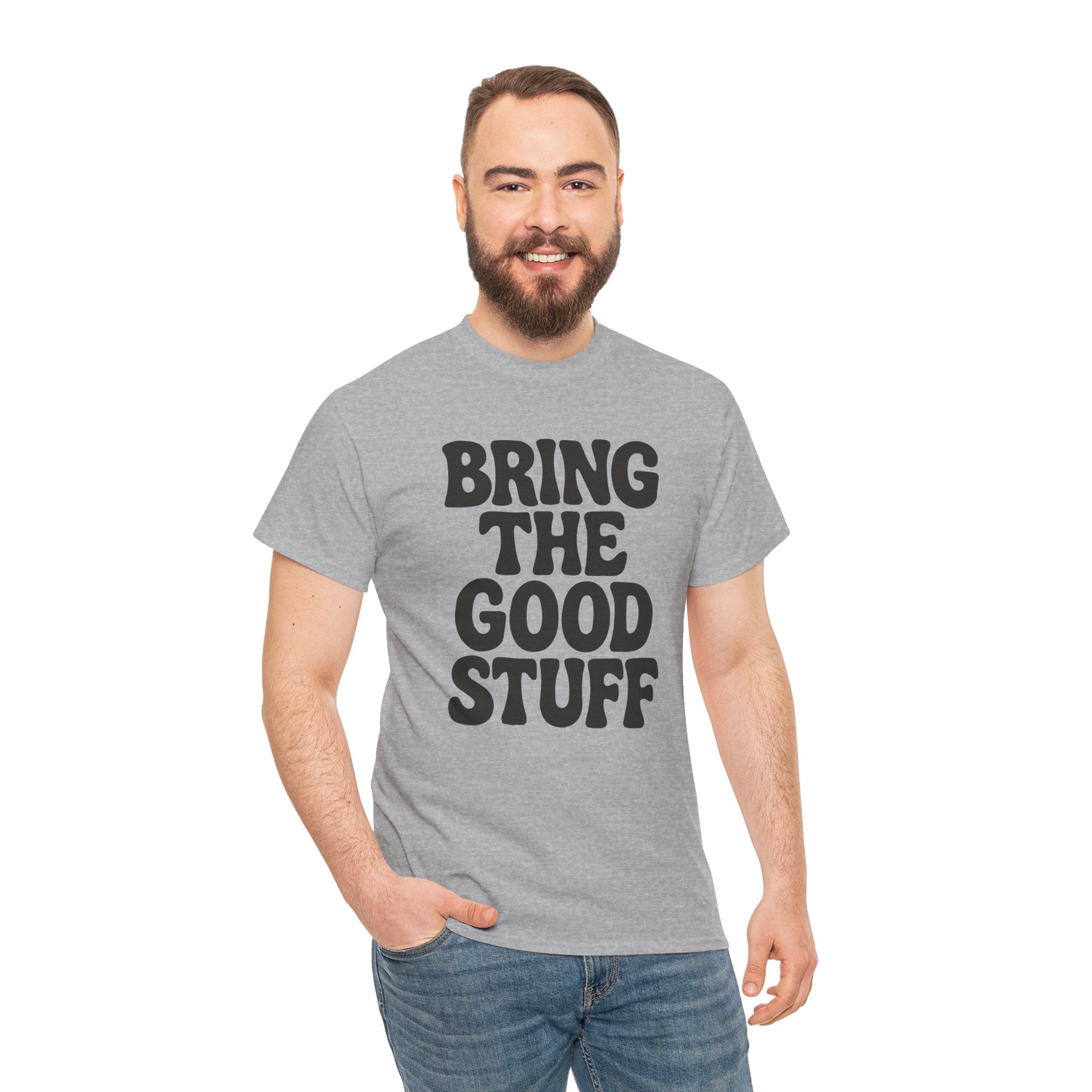 Bring The Good Stuff Positive Vibes Tee