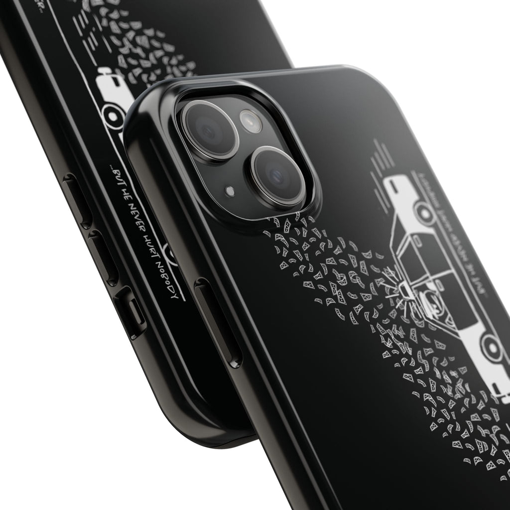 Tough Phone Case - Adventure Truck Line Art ("Life is Better When You're Outside")