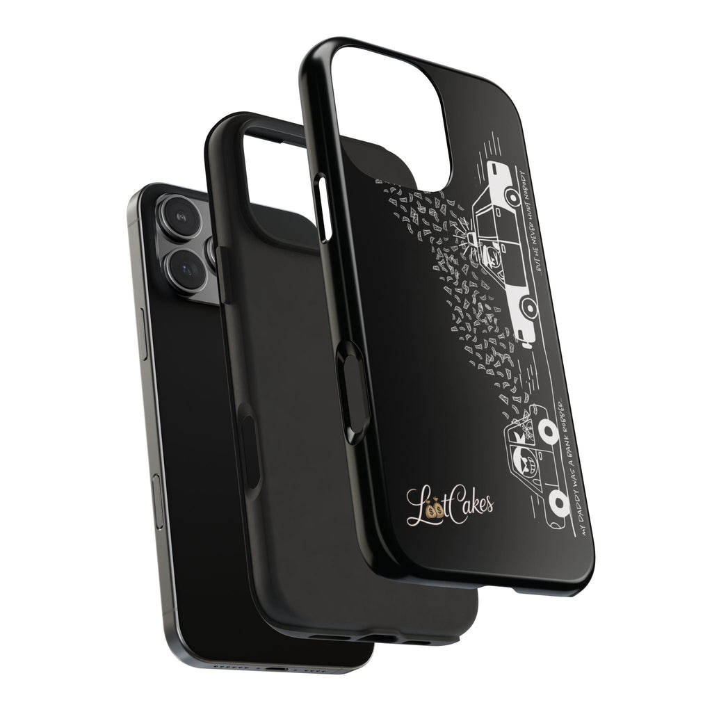 Tough Phone Case - Adventure Truck Line Art ("Life is Better When You're Outside")