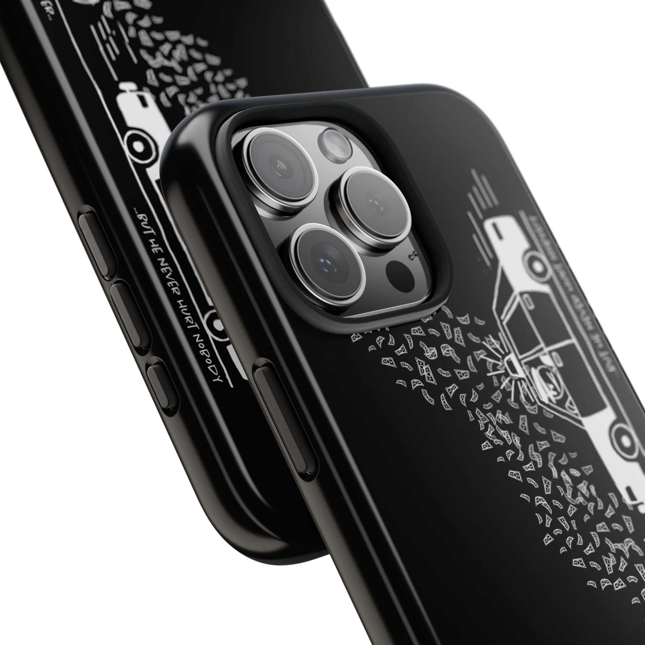 Tough Phone Case - Adventure Truck Line Art ("Life is Better When You're Outside")