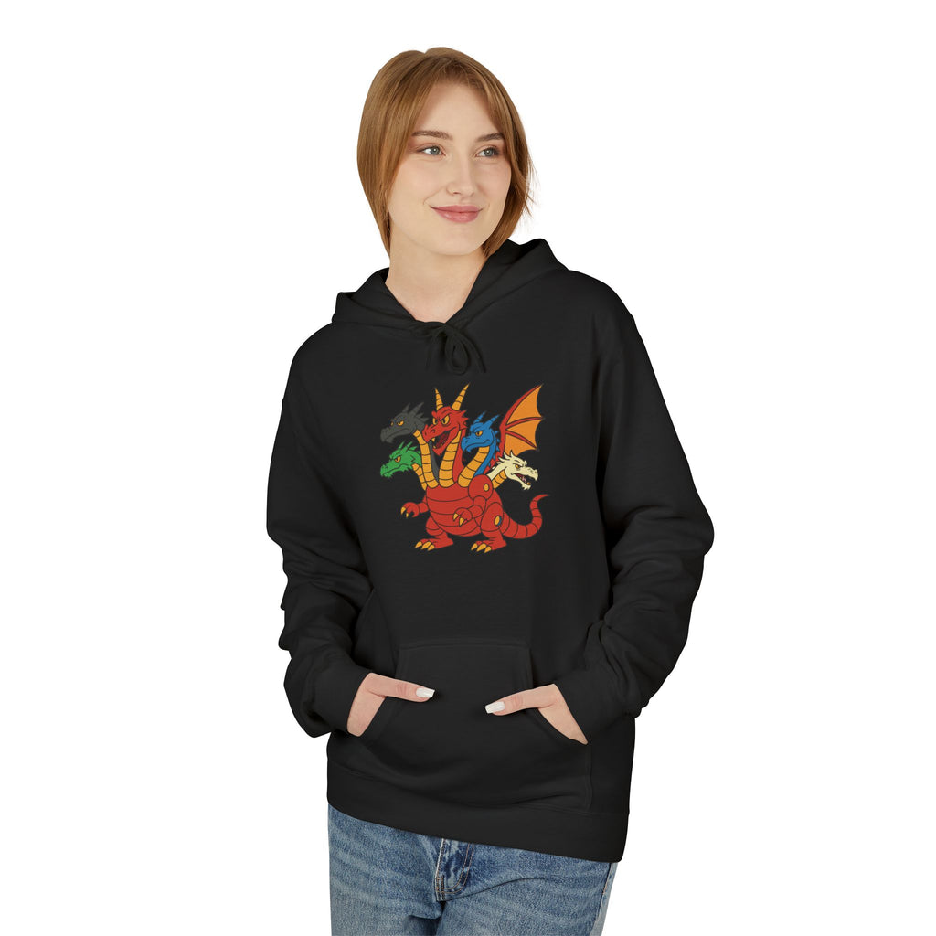 Critical Cut Welsh Dragon Crest Hoodie
