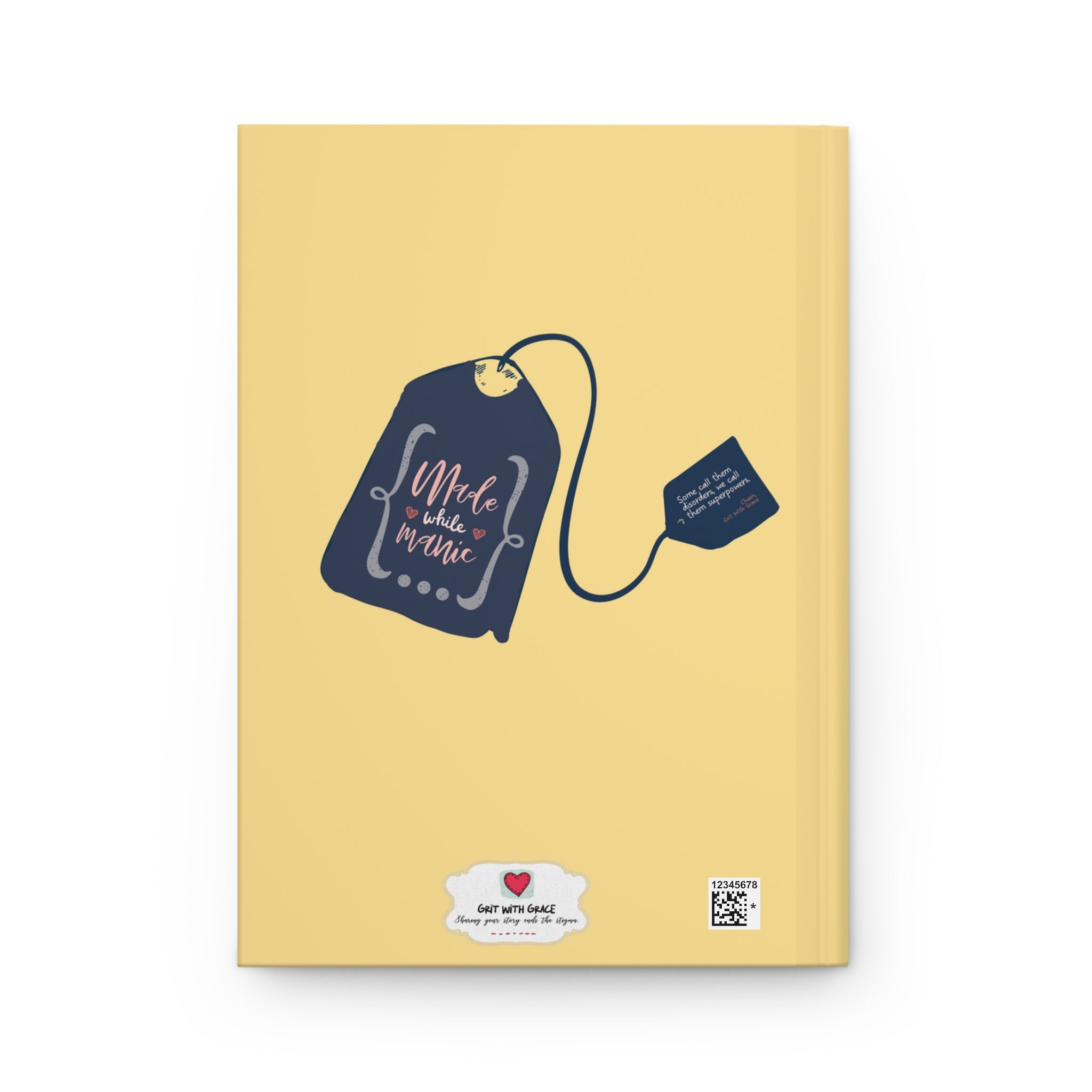 Grit with Grace 'Strength in Resilience' Hardcover Journal