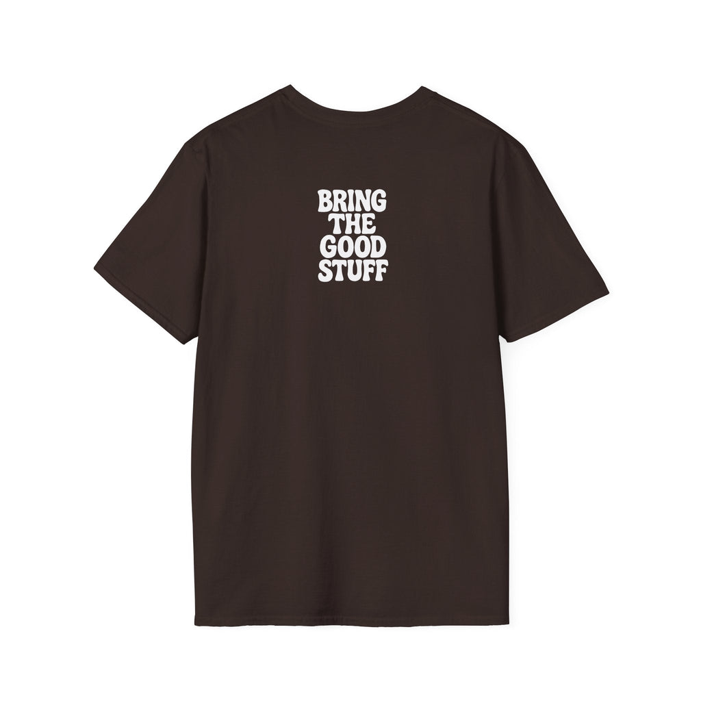 Bring The Good Stuff Liquors Tee – Artisan Alley & Market