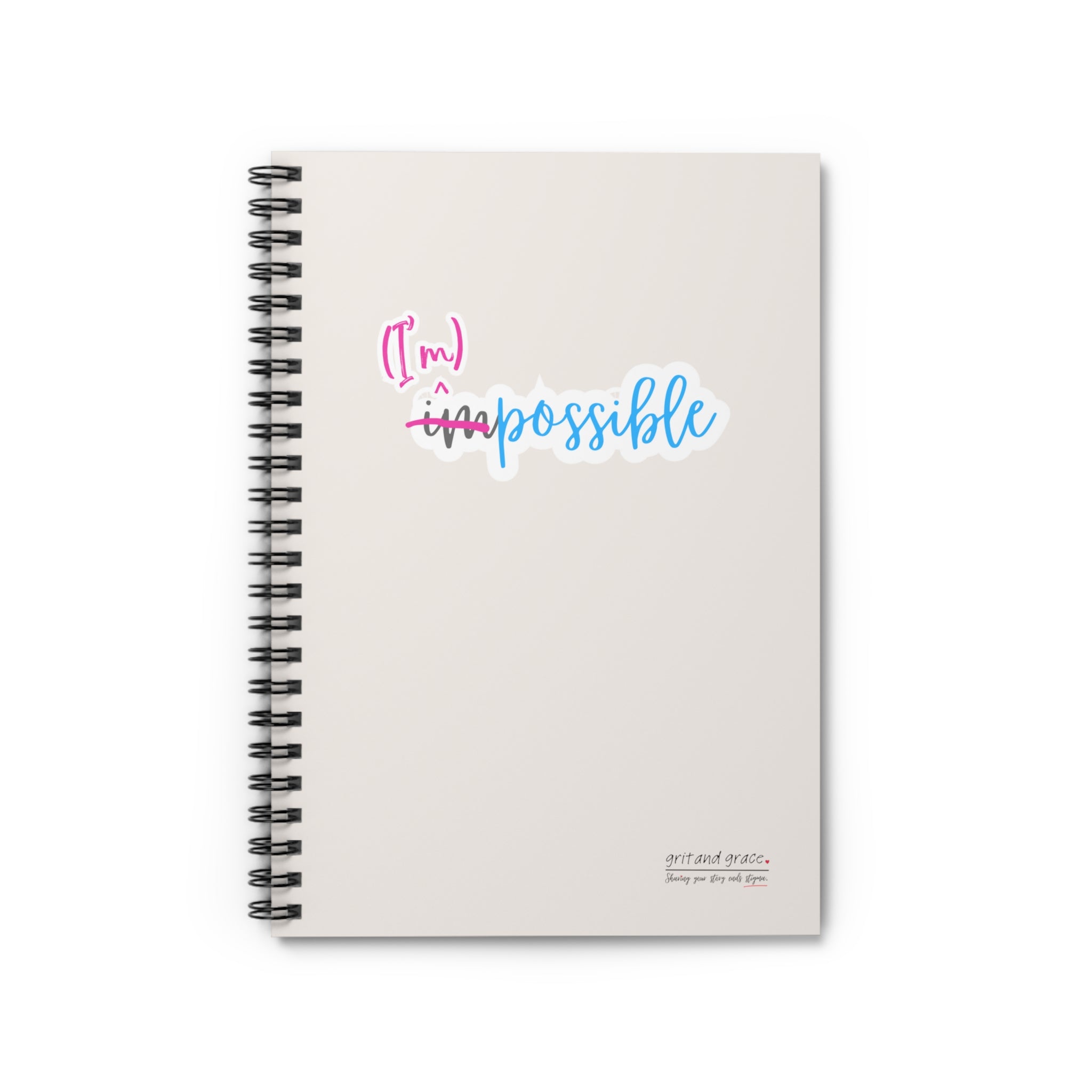 Grit with Grace 'I'm Possible' Inspirational Sticker