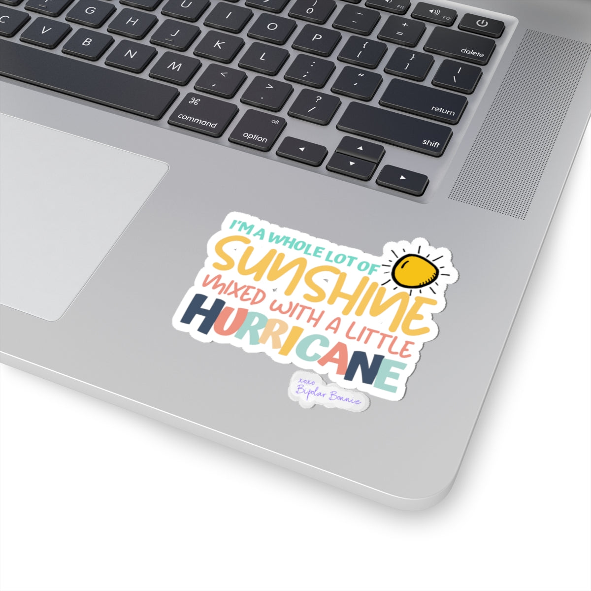 Bipolar Bonnie Series - "I'm A Whole Lot Of Sunshine Mixed with A Little Hurricane" Kiss-Cut Stickers