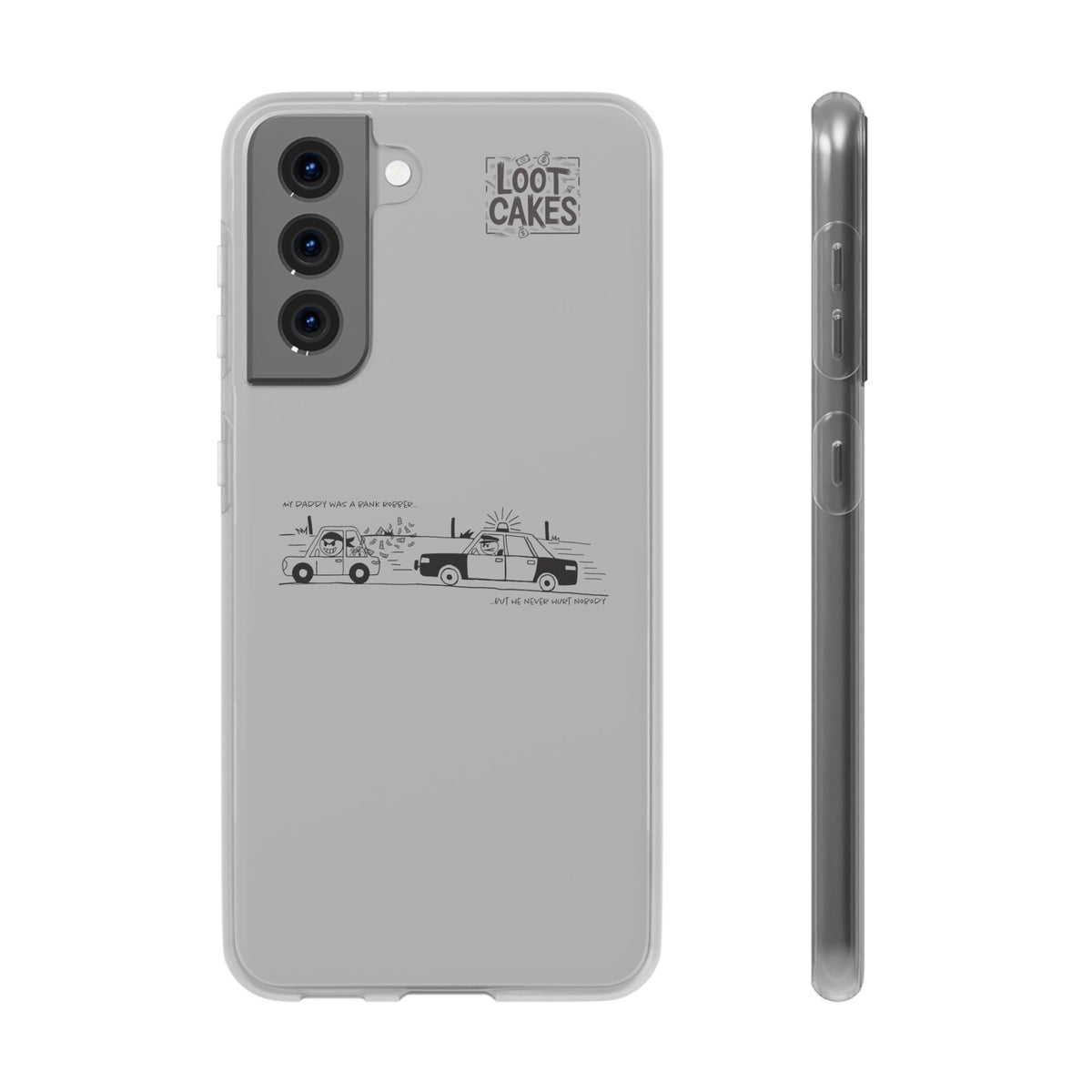 Loot Cakes x Mike Maldonado Phone Case | Slim Clear TPU Graphic