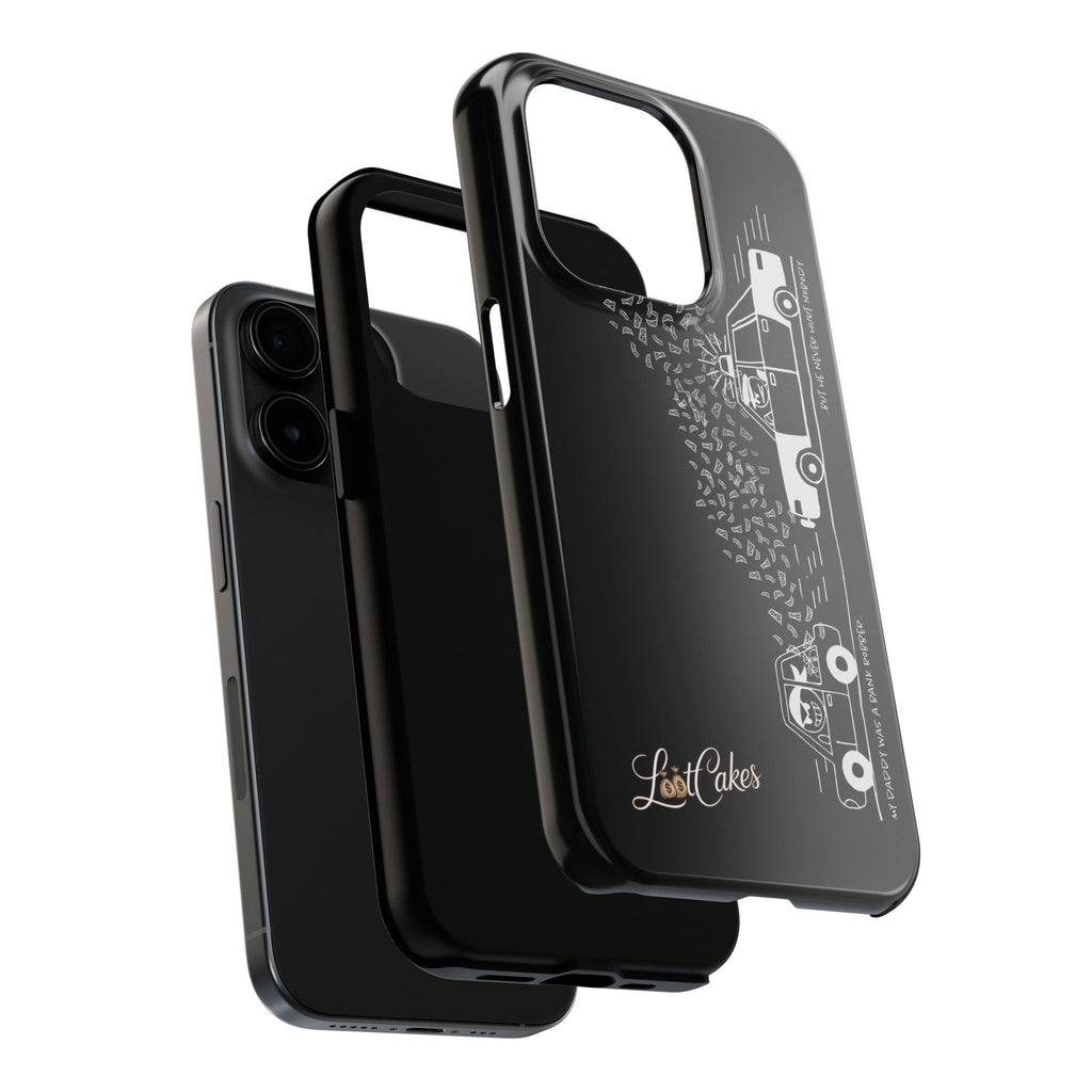 Tough Phone Case - Adventure Truck Line Art ("Life is Better When You're Outside")