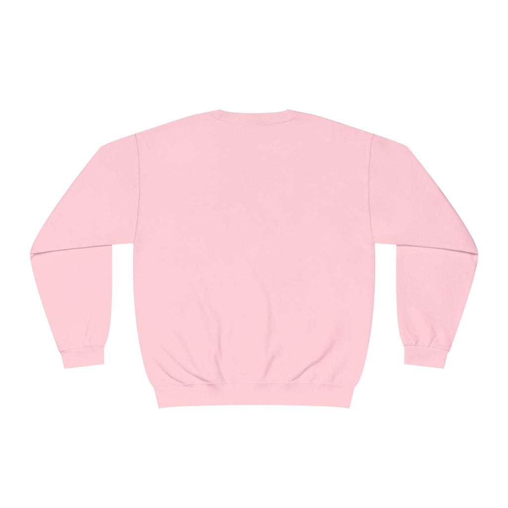 Bee Happy Series - "Bee Happy." Unisex NuBlend Crewneck Sweatshirt