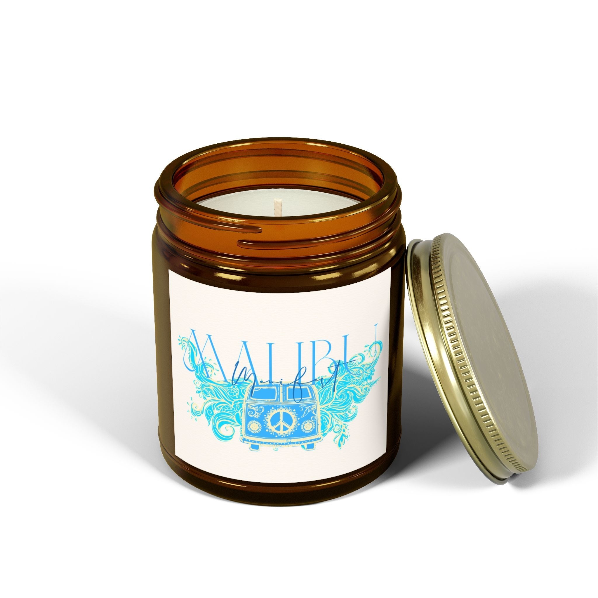 Manifest Malibu Coconut Apricot Wax Candle