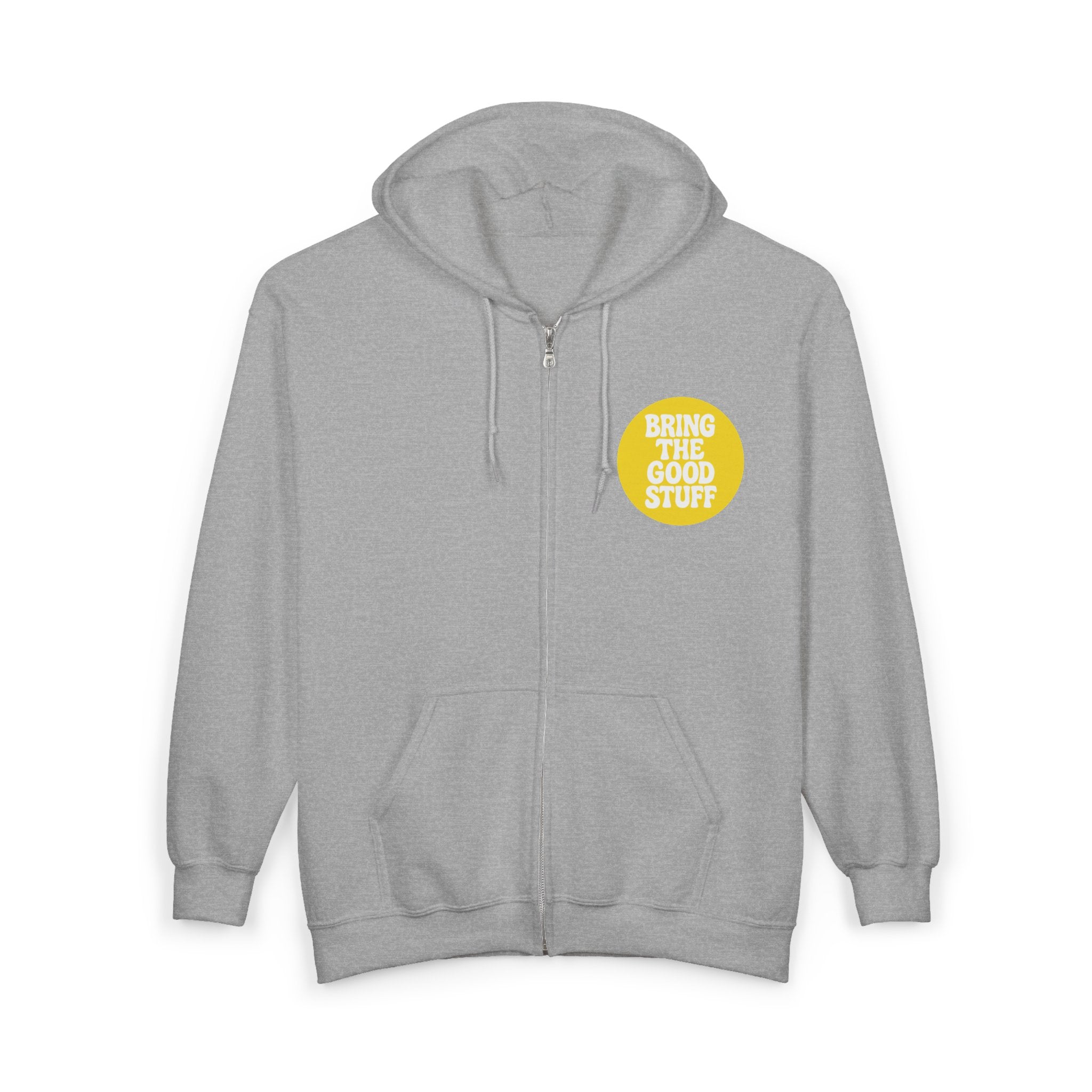 Bring The Good Stuff Kick Back Zip Hoodie