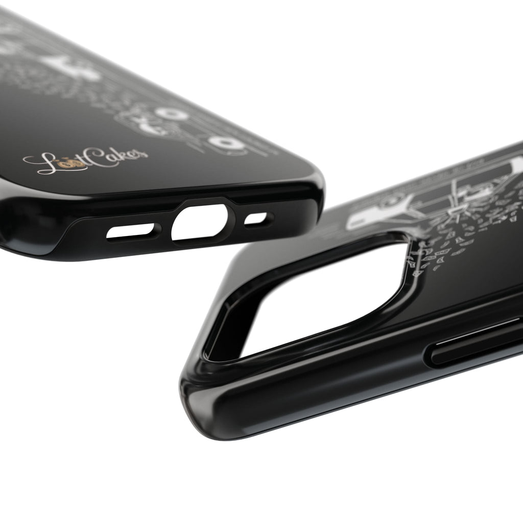 Tough Phone Case - Adventure Truck Line Art ("Life is Better When You're Outside")