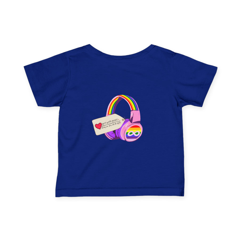 AUTISTIC ANDY 'COLOR-CODED ADVENTURES' INFANT FINE JERSEY TEE - LIMITED EDITION