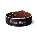 Bipolar Bonnie Series - "Sometimes Sweet But Sometimes Scary" Faux Leather Wristband