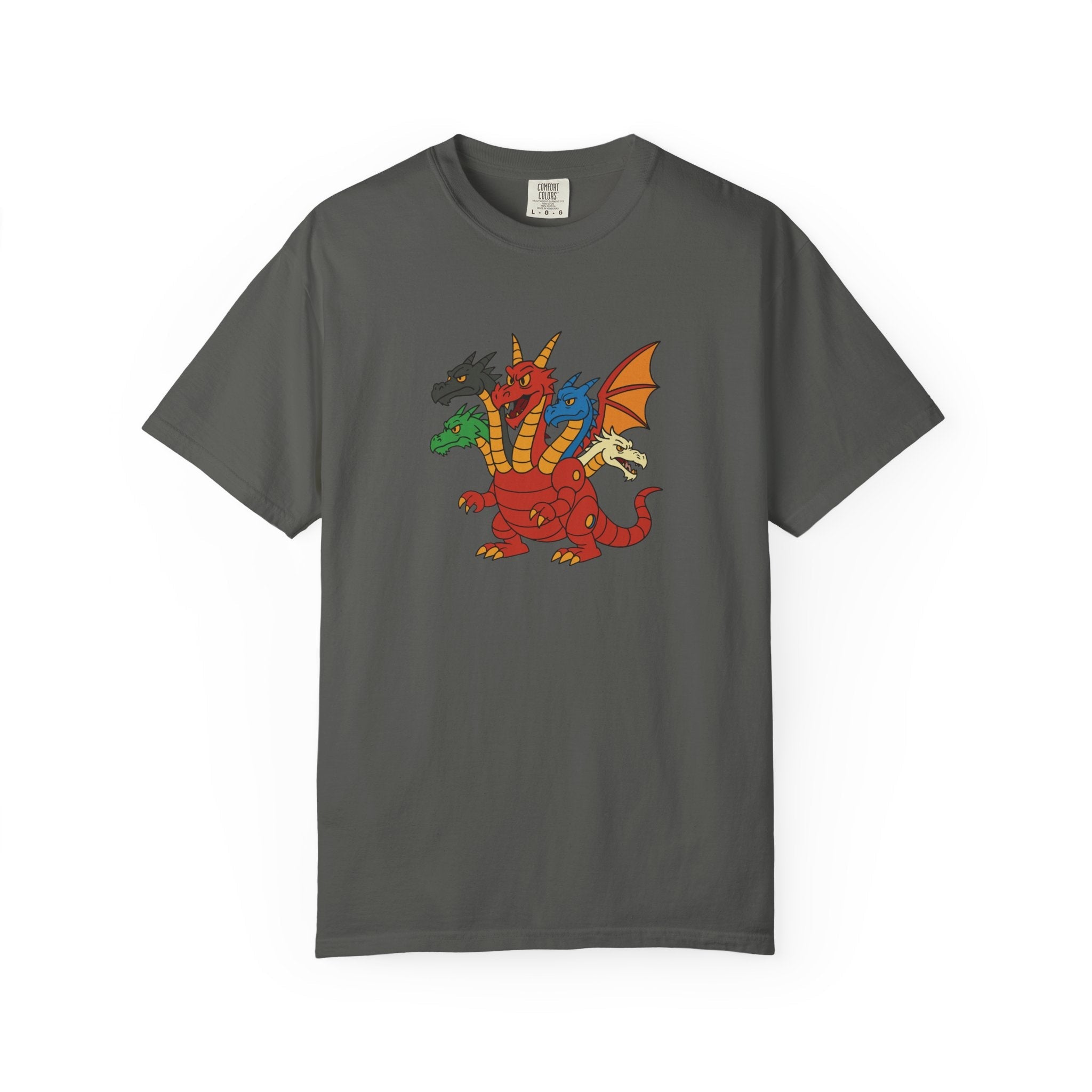 Multi-Headed Dragon T-Shirt — Colorful Fantasy Creature Tee